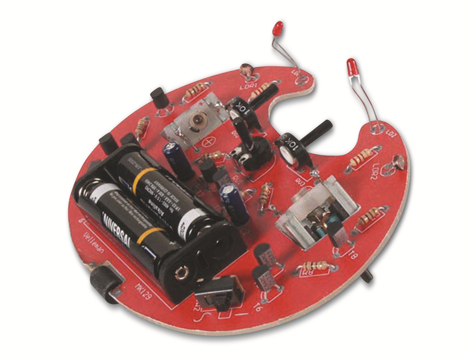 WHADDA Bausatz, WSAK129, Kriechender Miniroboter WHADDA Bausatz, WSAK129, kriechender Miniroboter