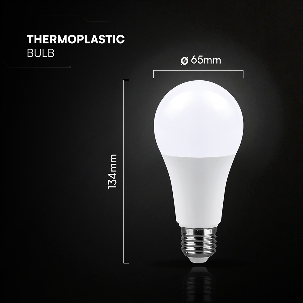 V-TAC LED-Lampe VT-2142586, EEK: F, 17W, 1710lm, 6500K, E27, A60, 200° V-TAC LED-Lampe VT-2142586, EEK: F, 17W, 1710lm, 6500K, E27, A60, 200°