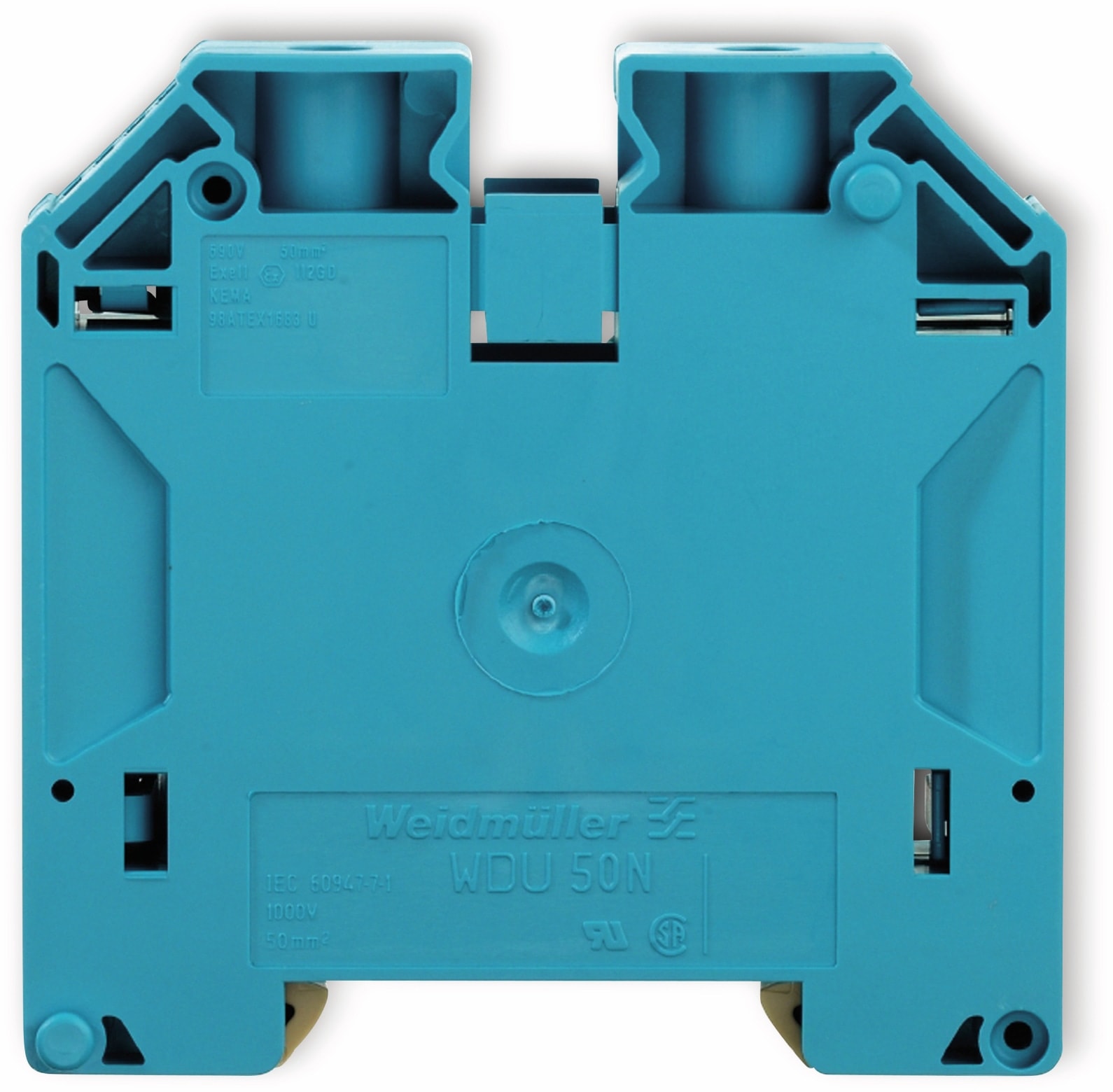 WEIDMÜLLER Klemme, WDU 50N BL 1820850000 WEIDMÜLLER Klemme, WDU 50N BL 1820850000