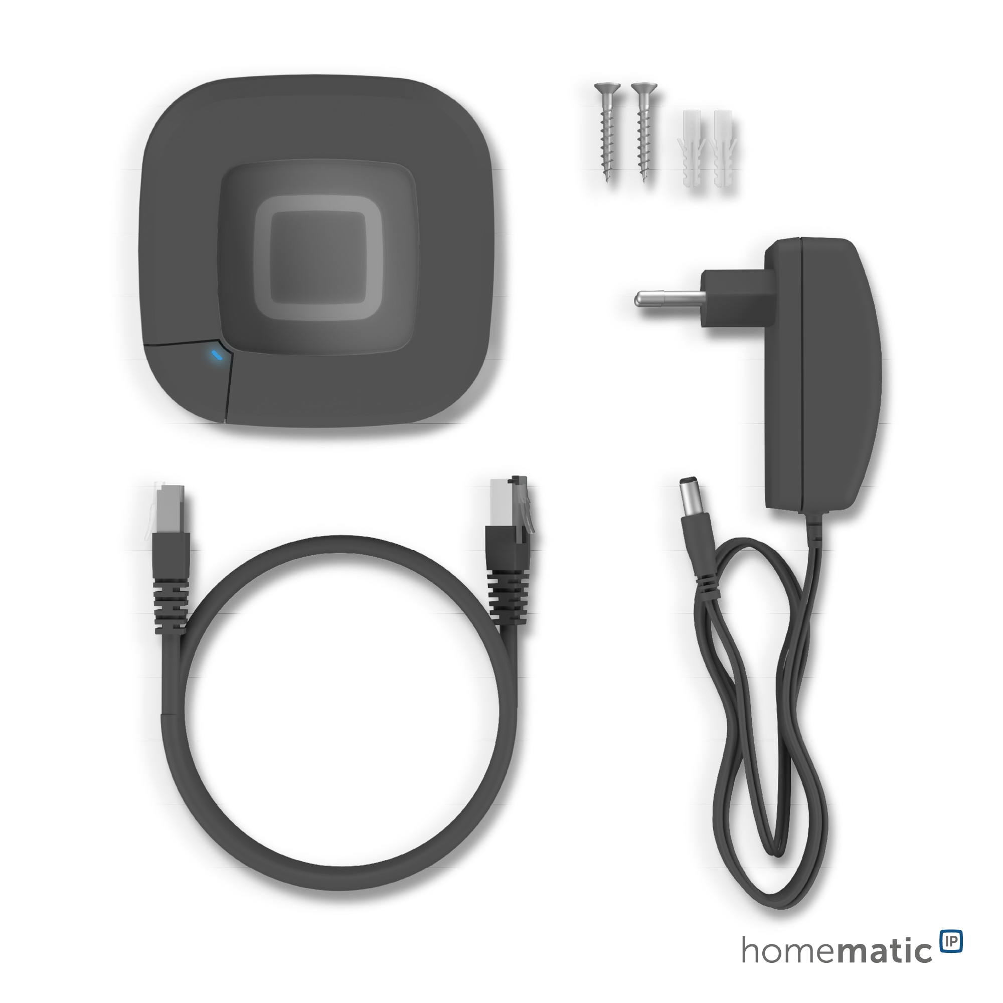 HOMEMATIC IP Schalt-Mess-Kabel + Access Point 2, anthrazit