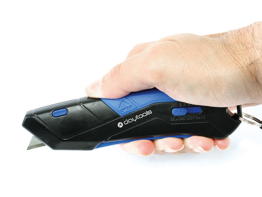 DAYTOOLS Universalmesser mit Holster und Halteleine