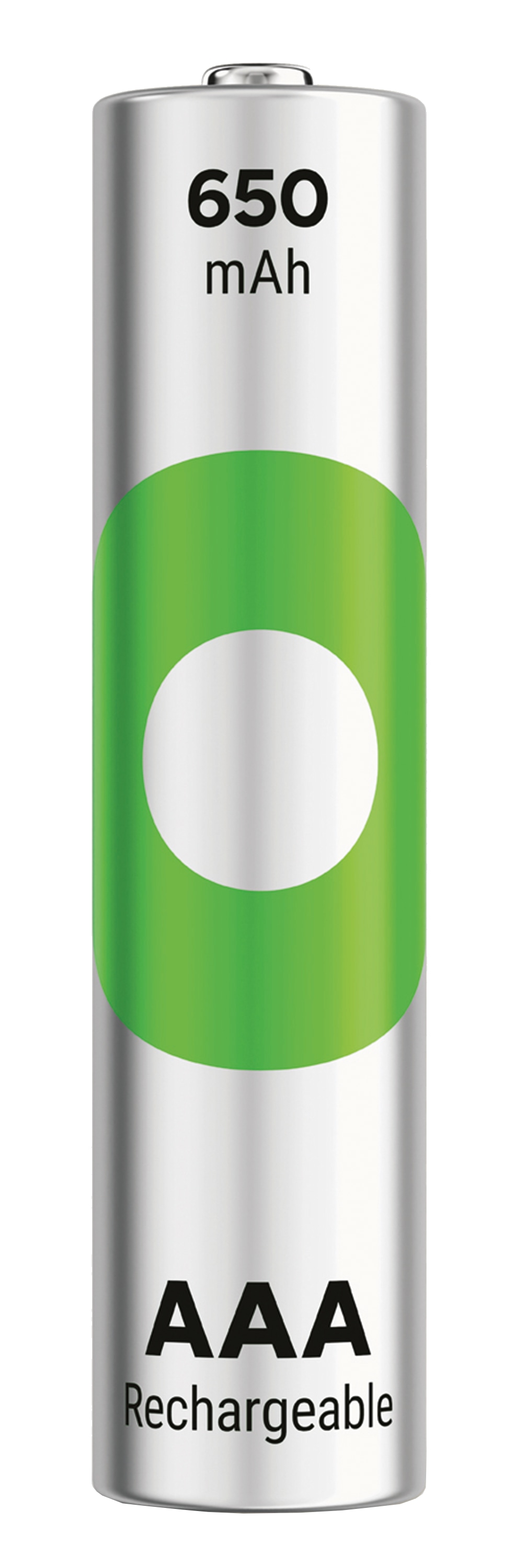 GP ReCyKO NiMH Akku Micro AAA, HR03 1,2V/ 650 mAh, 2 Stück