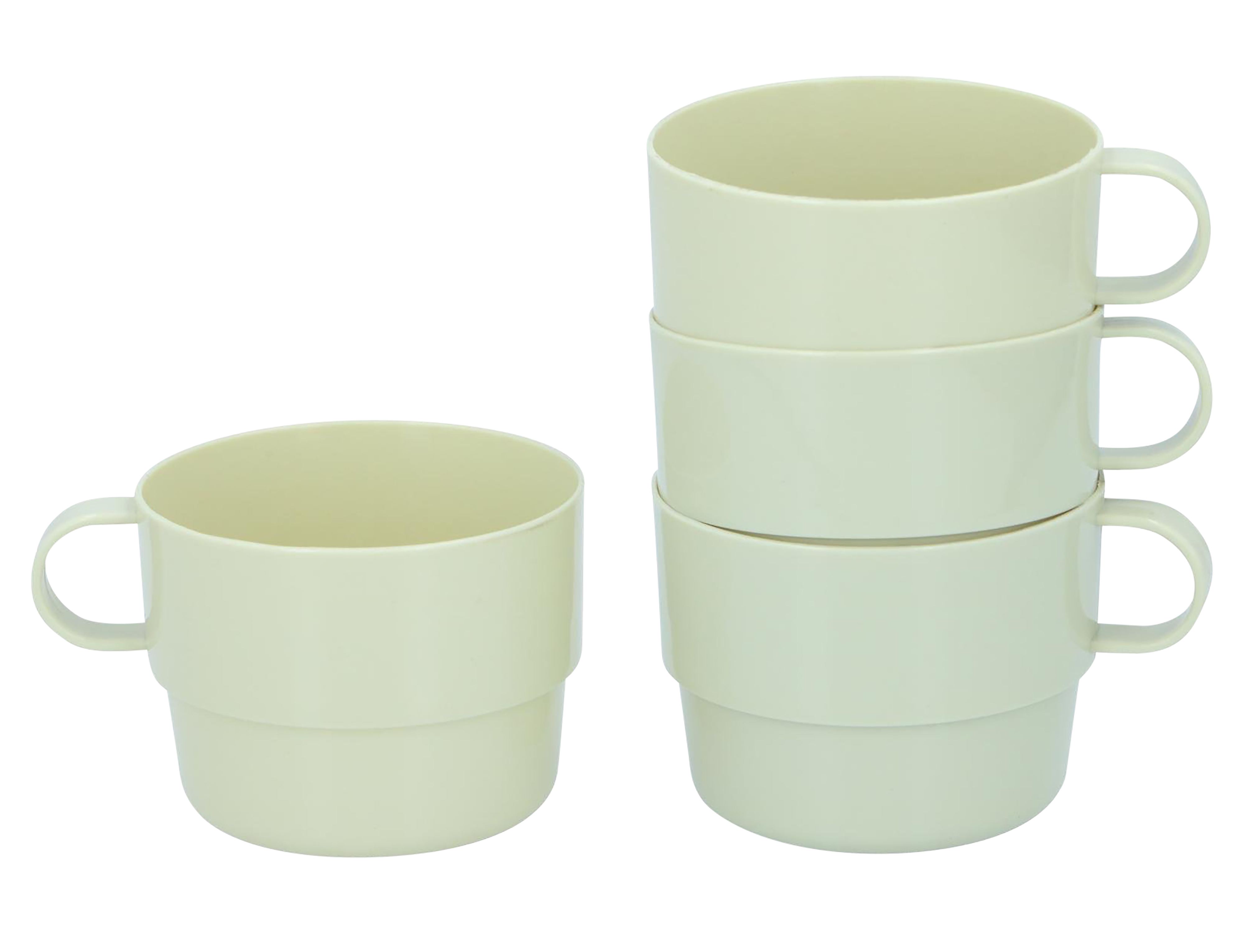 CAMP ACTIVE Trinkbecher, 225 ml, 4 Stück