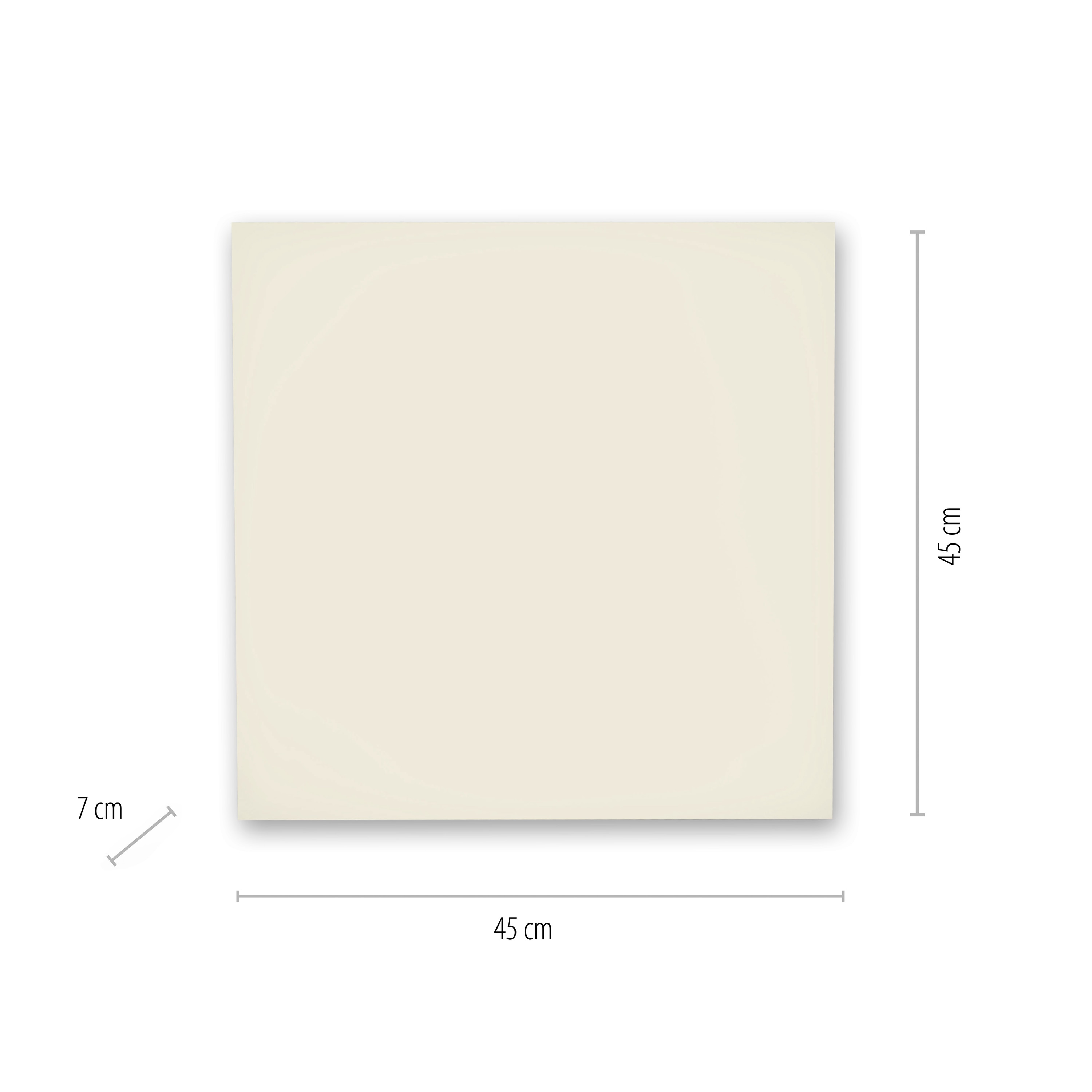 JUST LIGHT LED-Deckenleuchte 15600-16 weiß, 21,2 W, 2300lm, CCT, RGB, Fernbedienung