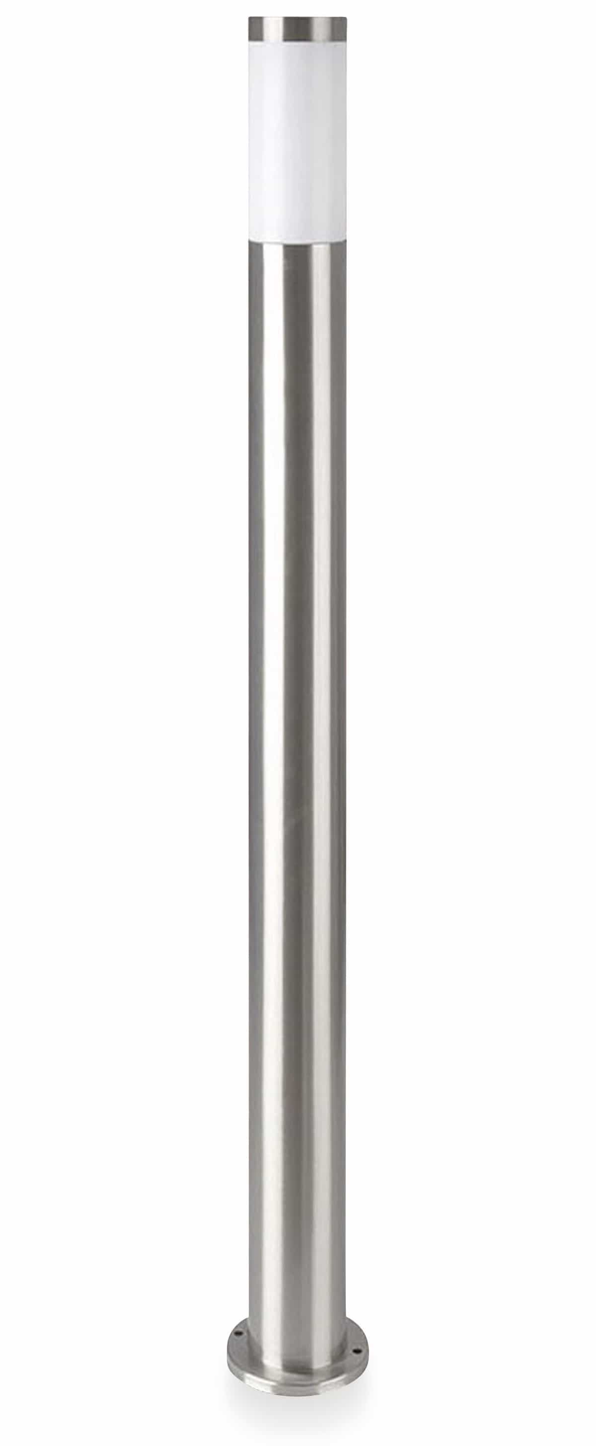 V-TAC Poller-Außenleuchte VT-838, IP44, E27, Edelstahl, 1100mm, VT-8962, Nickel-satiniert V-TAC Poller-Außenleuchte VT-838, IP44, E27, Edelstahl, 1100mm, VT-8962, Nickel-satiniert