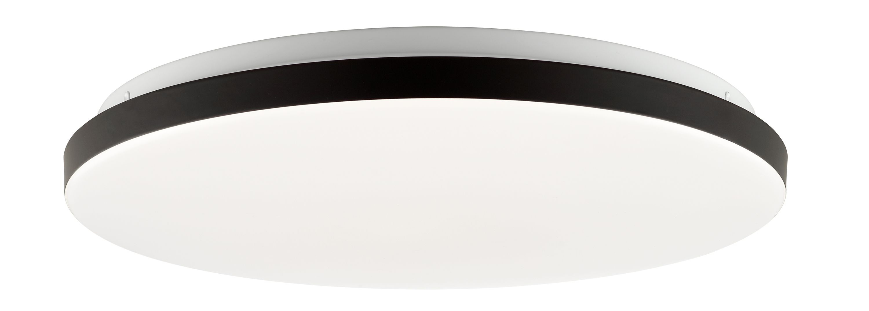 LED-Deckenleuchte BRILLIANT, Ø 39 cm, 20W, CCT, 2400lm, IP20, IC-RGB, mit Fernbedienung, weiß/schwarz