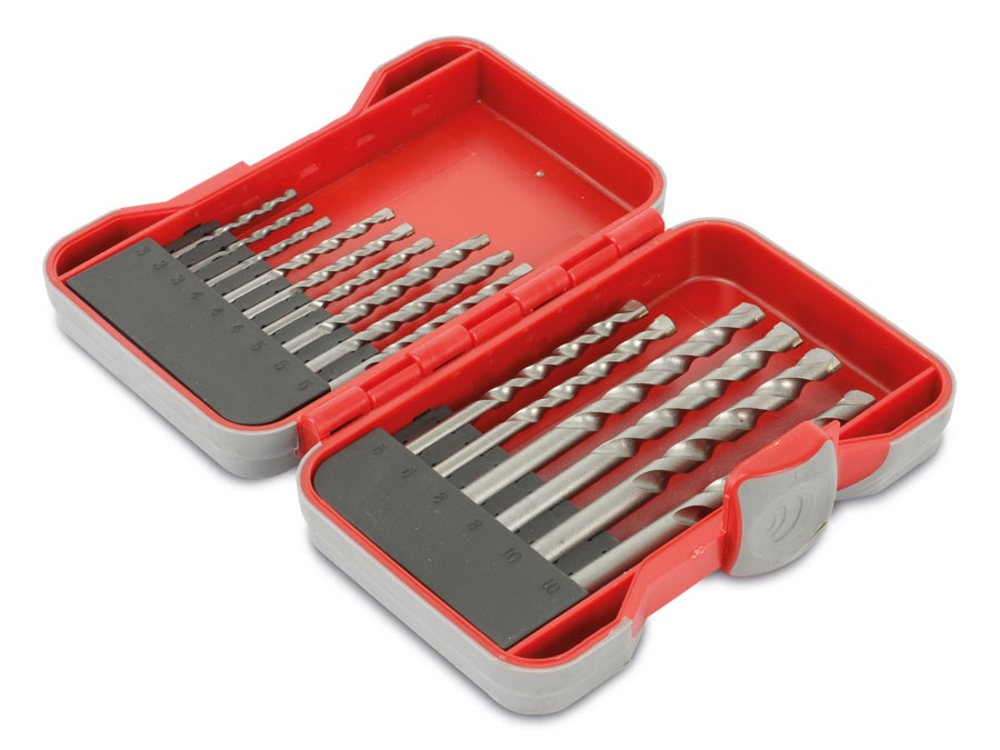 DAYTOOLS Steinbohrer in Kunststoffbox BS-S-15, 3...10 mm