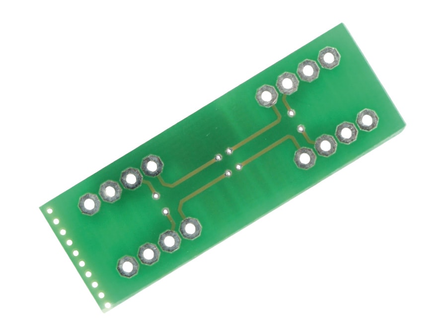 IC-Adapterplatine, SO16/SO16W, Labor-Steckboard optimiert IC-Adapterplatine, SO16/SO16W, Labor-Steckboard optimiert