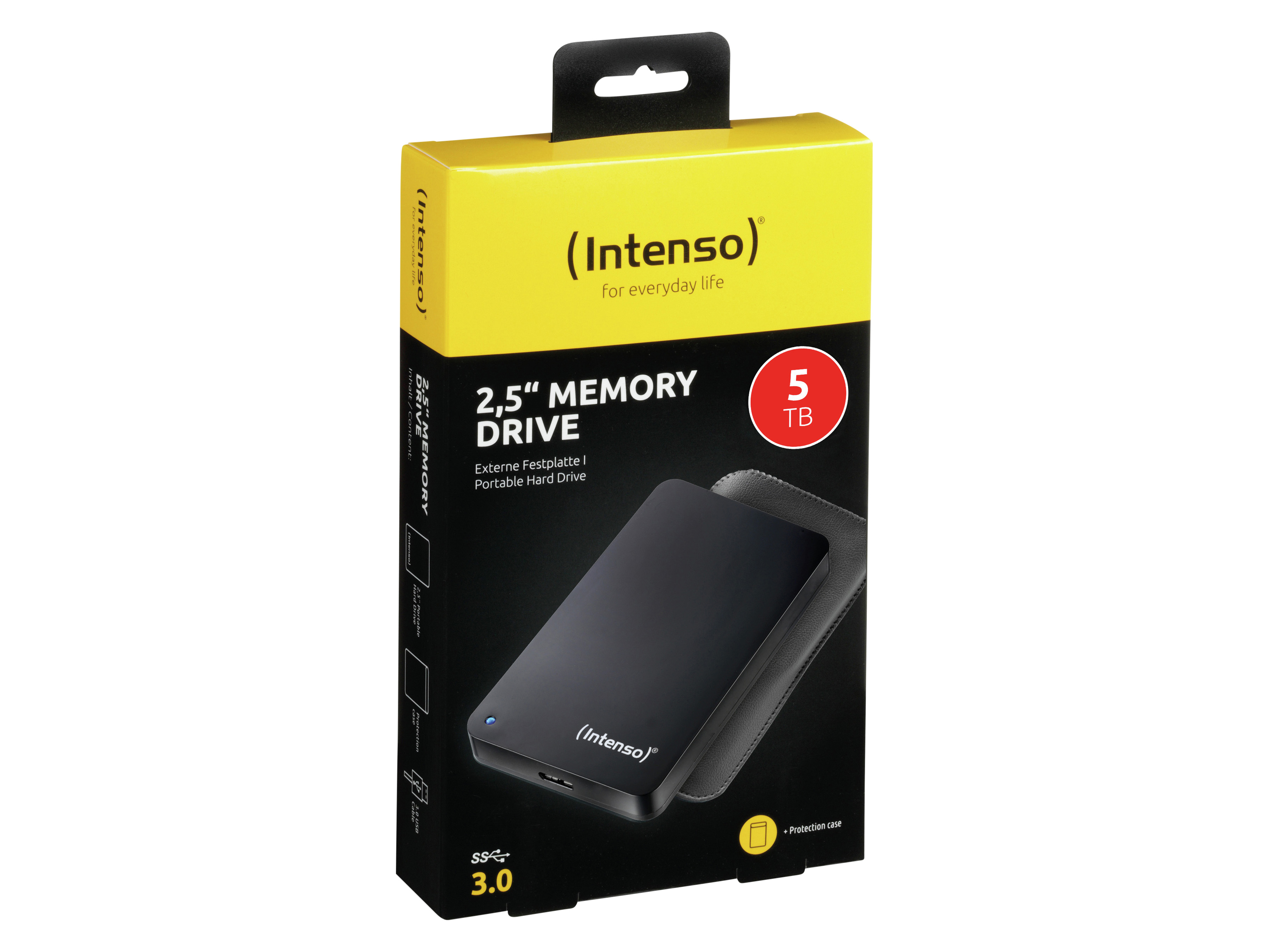 INTENSO USB 3.0 HDD Memory Drive, 5TB, 6,35 cm (2,5")