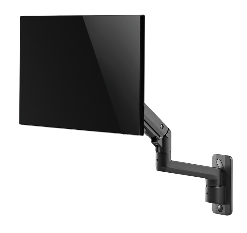 LOGILINK Monitorhalterung BP0169, 43,2 - 124,5 cm (17" - 49"), Gasdruckfeder, Aluminium