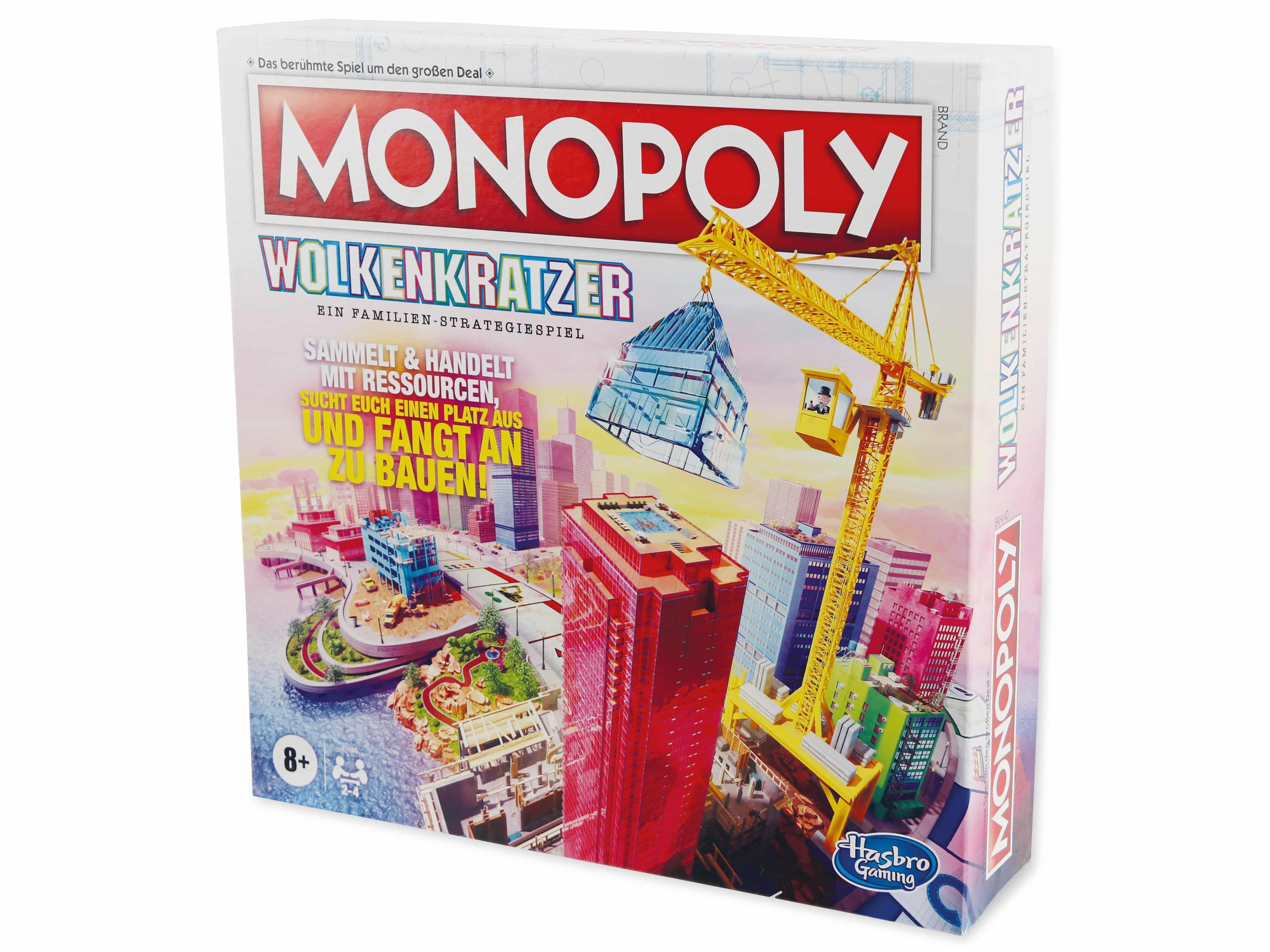 Spiel HASBRO Monopoly Wolkenkratzer, F16961001, ab 8 Jahren