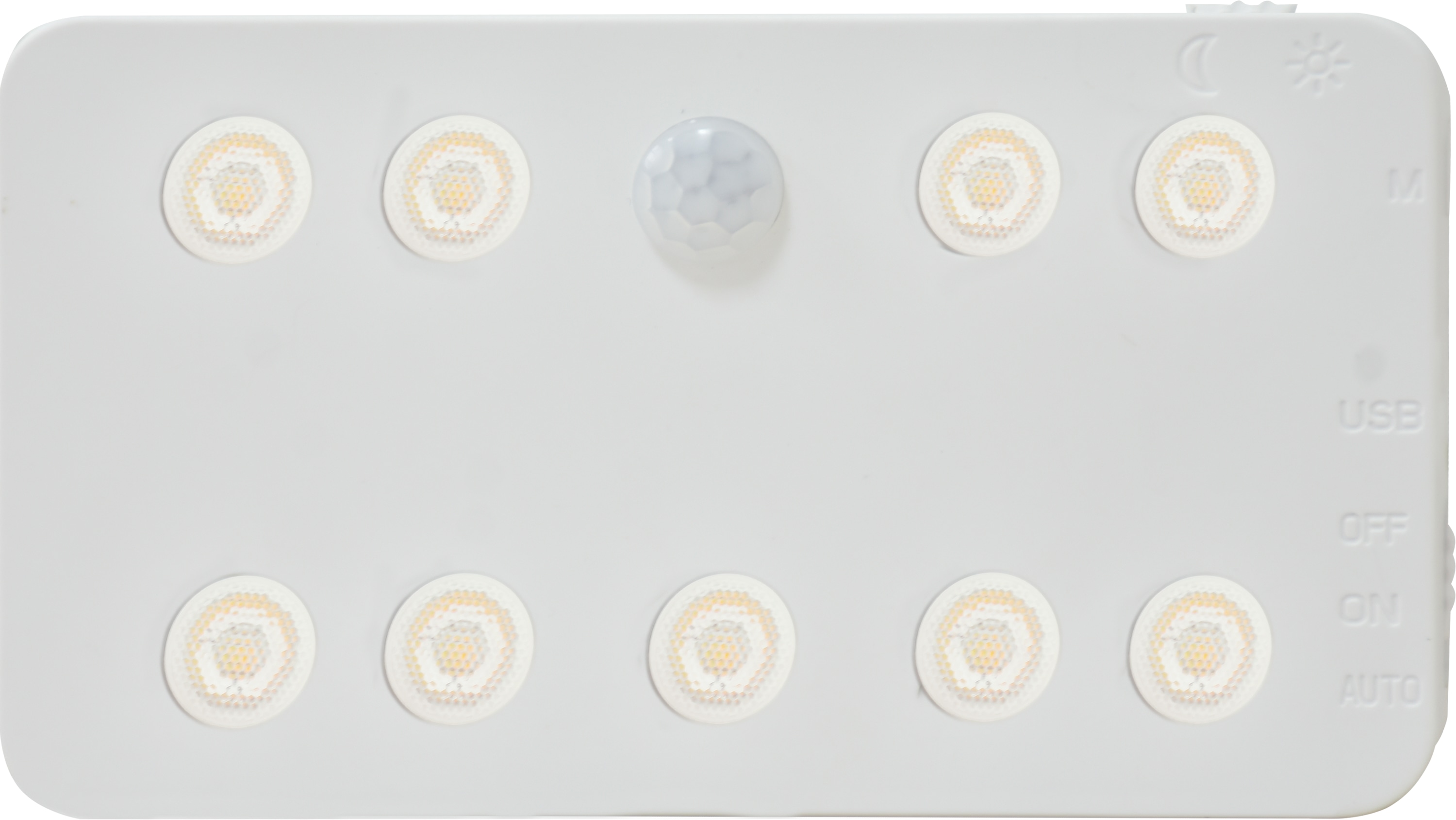 REV LED-Akku-Wandleuchte, Bewegungsmelder, 1,5W, CCT, 110lm, warmweiß, neutralweiß, kaltweiß, IP20, weiß