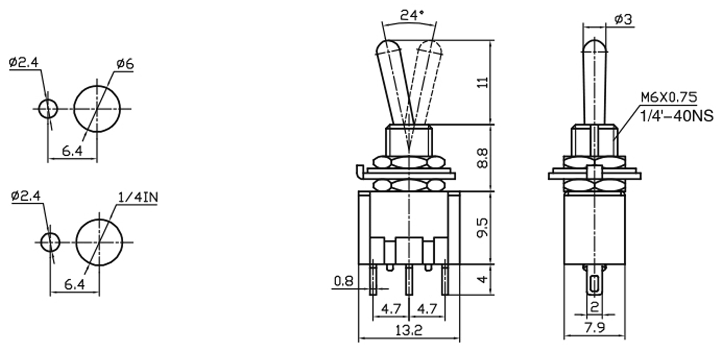 Kippschalter MTS-102-A1