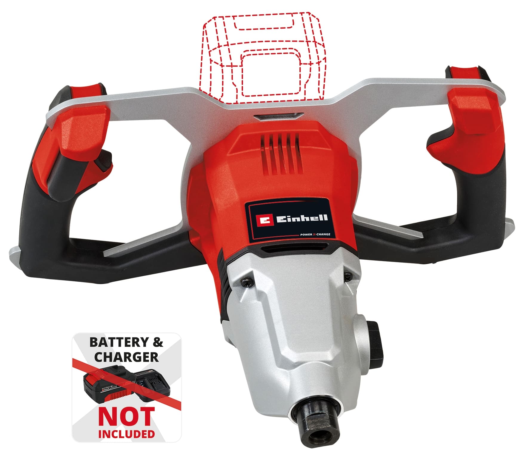 EINHELL PROFESSIONAL Akku Farb-/ Mörtelrührer, TP-MX 18-2 Li BL-Solo EINHELL Akku Farb-/ Mörtelrührer, TP-MX 18-2 Li BL-Solo