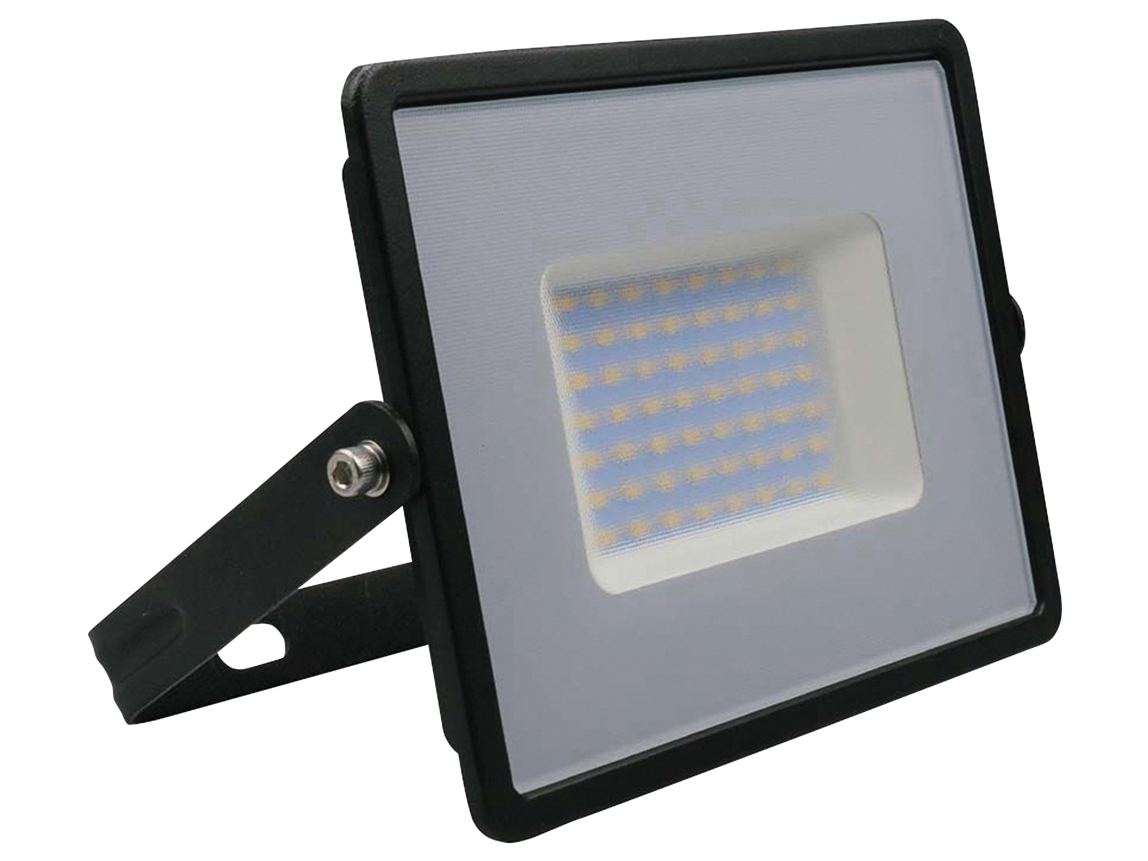 V-TAC LED-Fluter VT-4051, EEK: F, 50W, 4300lm, 3000K, schwarz