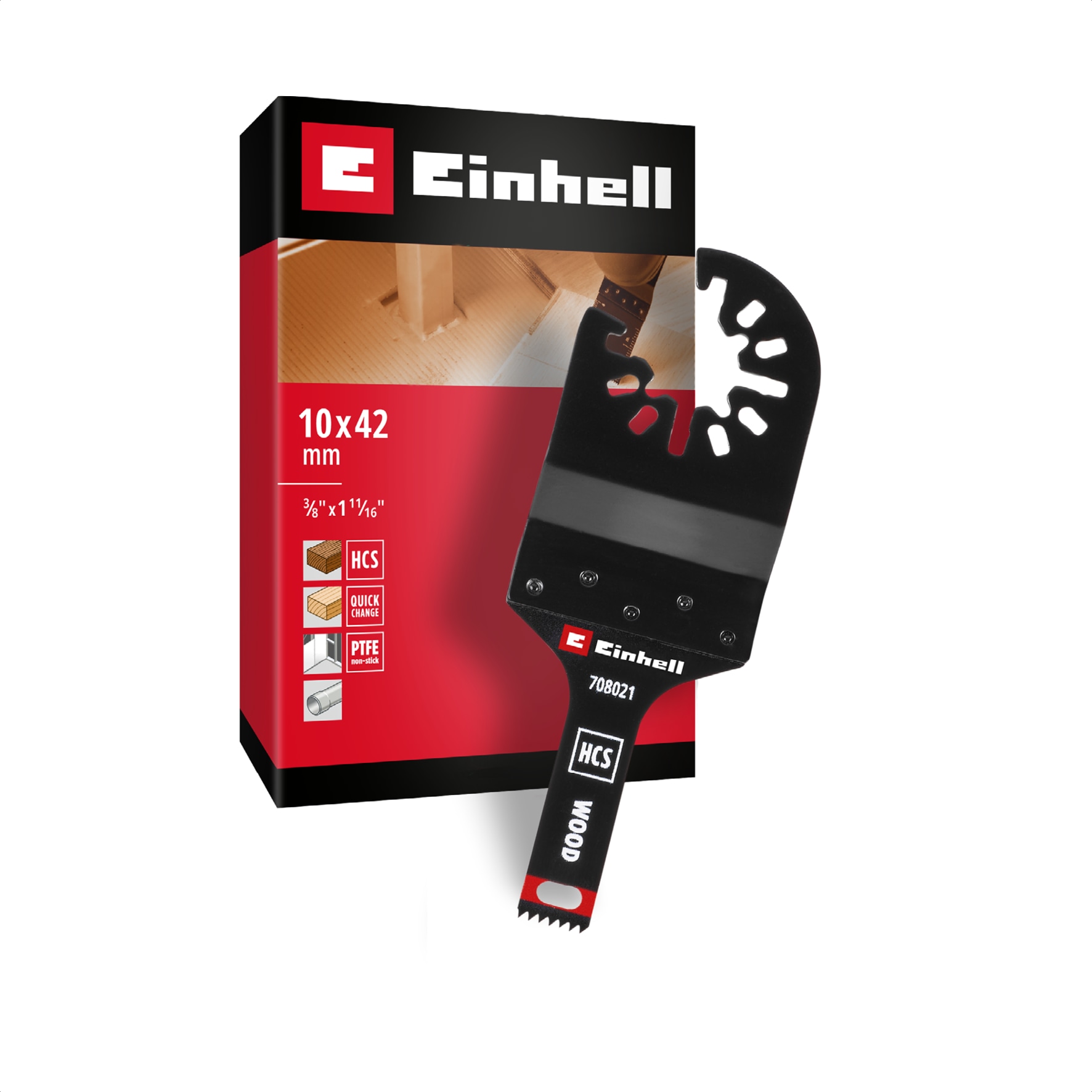 EINHELL Tauchsägeblatt, 708021, HCS Holz, 10 mm