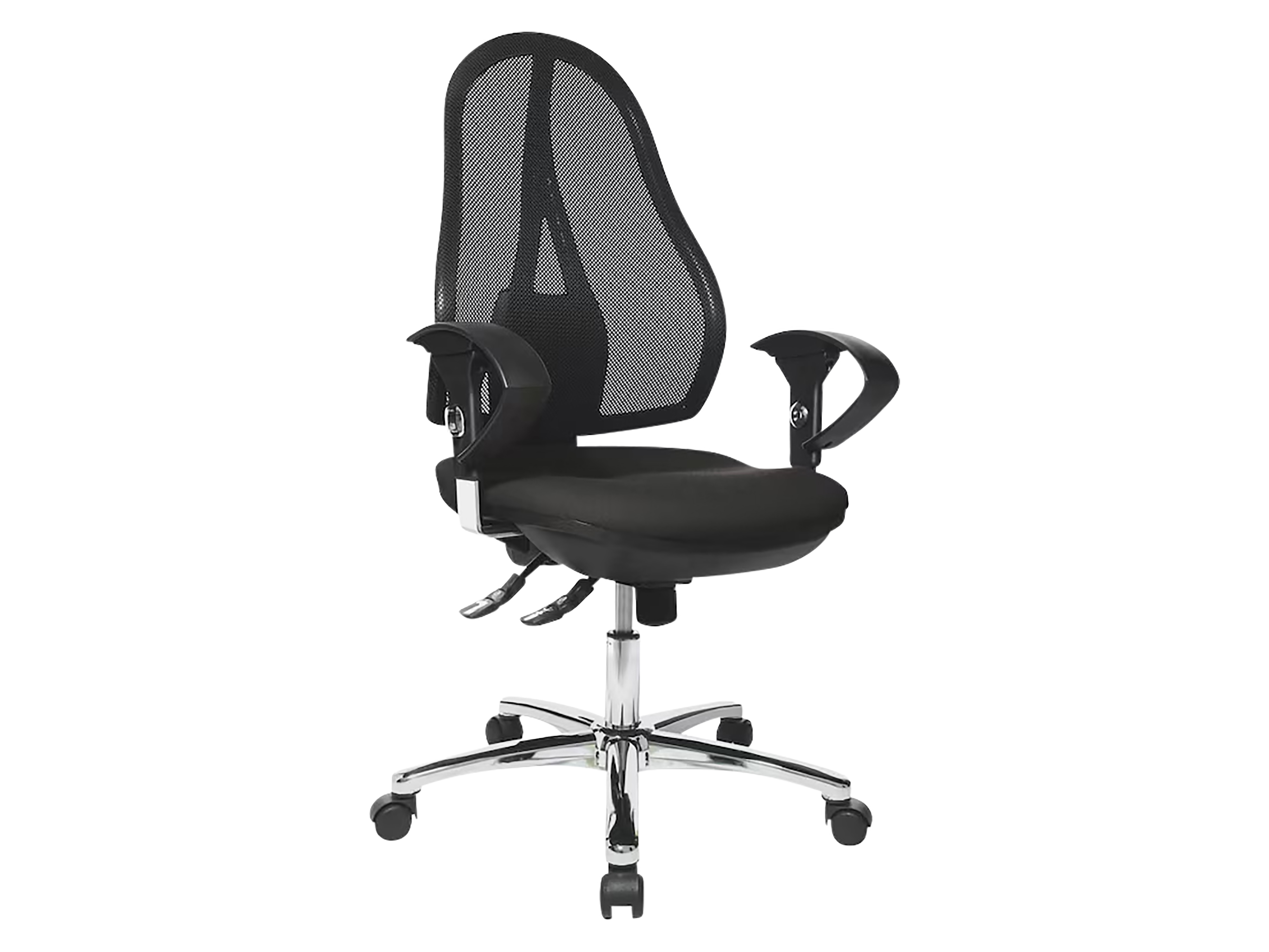 TOPSTAR Bürostuhl Open Point SY Deluxe schwarz inkl. Armlehnen TOPSTAR Bürostuhl Open Point SY Deluxe schwarz inkl. Armlehnen