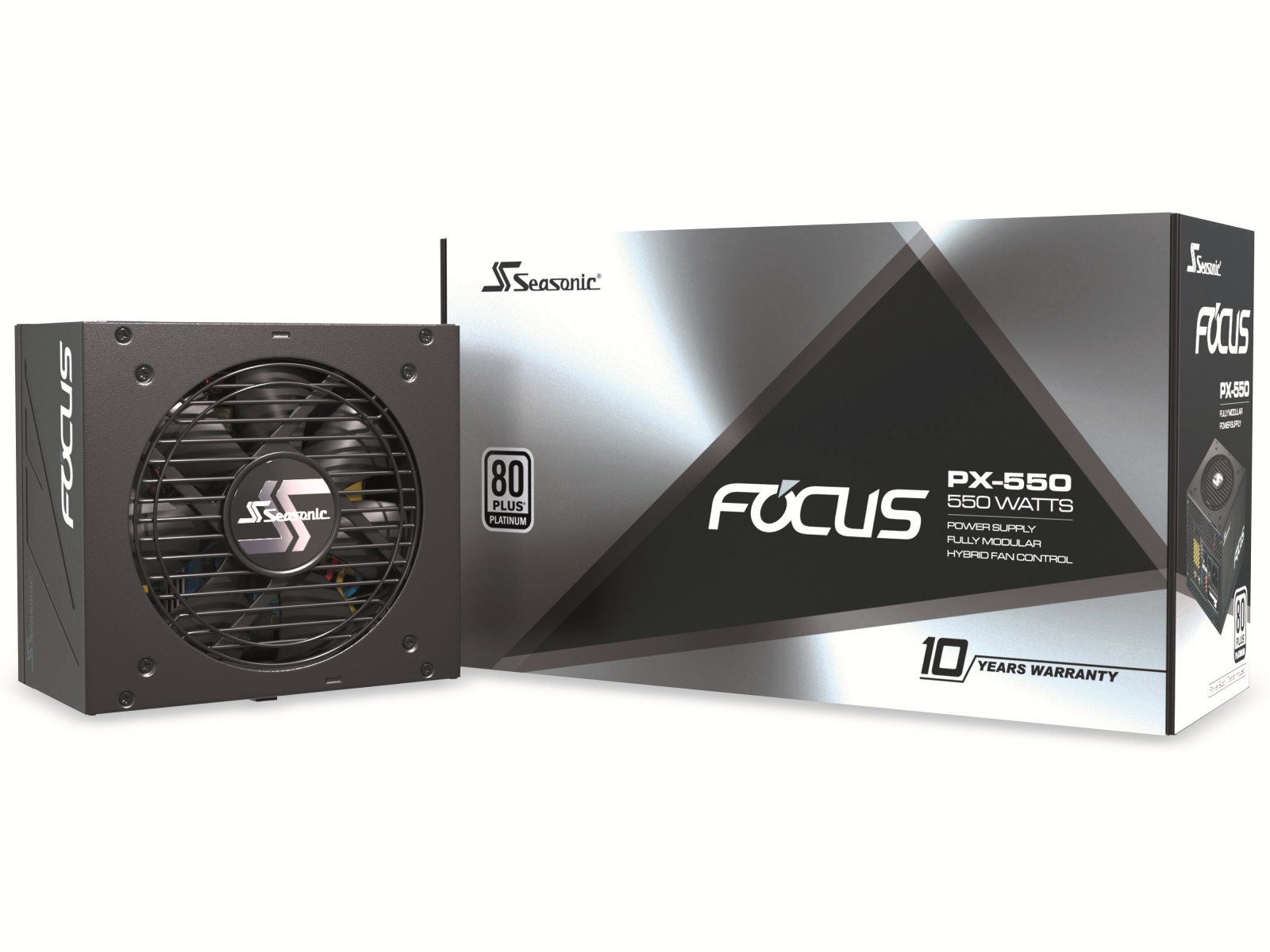 SEASONIC PC-Netzteil FOCUS-PX-550, 550 W, 80+ Platinum
