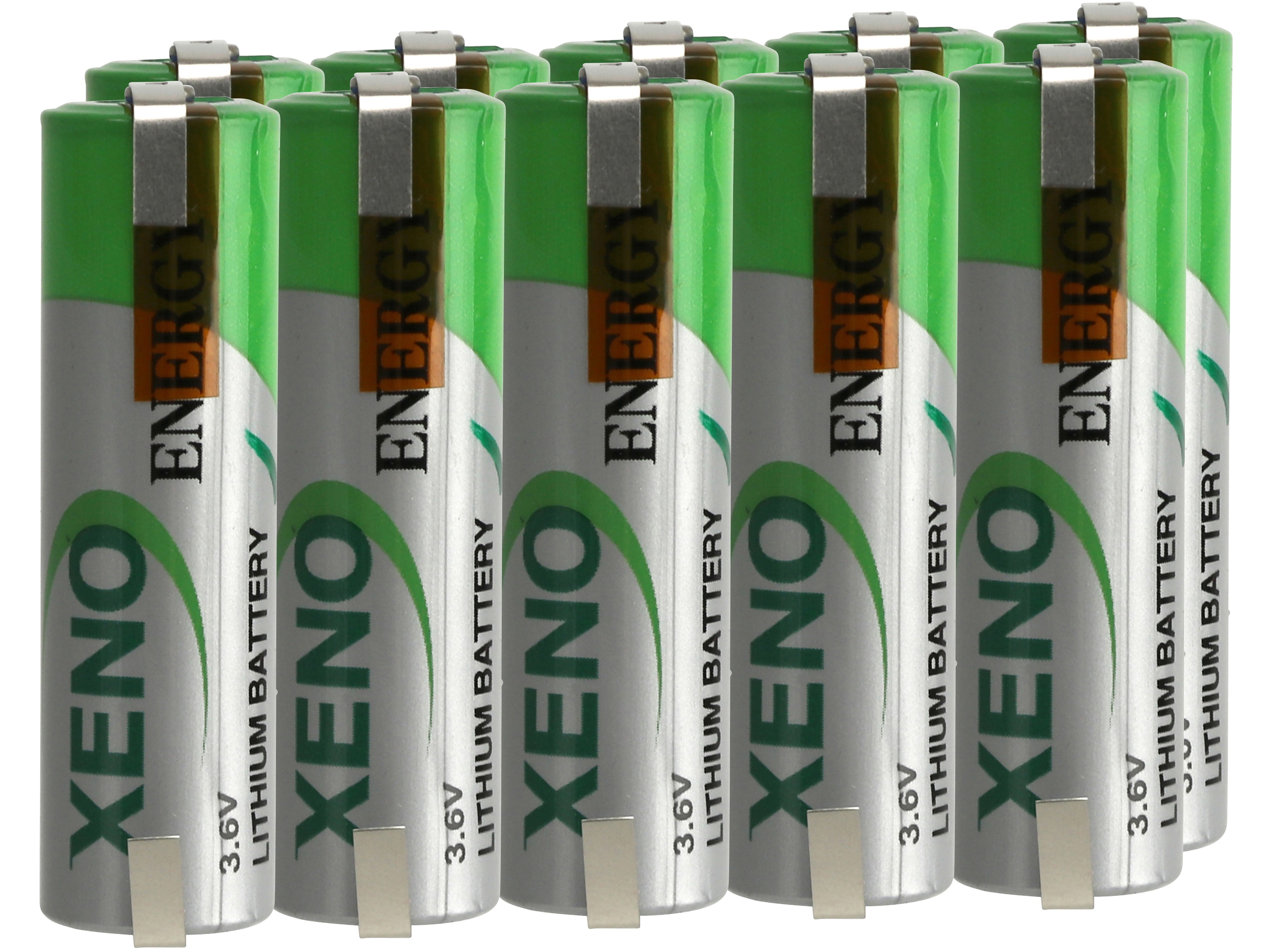 XENO, Lithium-Batterie, XL-060F, 3,6 V, 2,4 Ah, Anschlußlötfahnen, 10 Stück XENO, Lithium-Batterie, XL-060F, 3,6 V, 2,4 Ah, Anschlußlötfahnen, 10 Stück