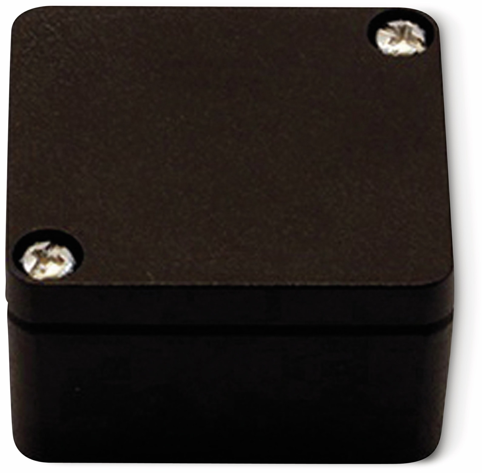 Alu-Gehäuse Efabox, 50x45x30 mm, schwarz, IP68 Alu-Gehäuse Efabox, 50x45x30 mm, schwarz, IP68
