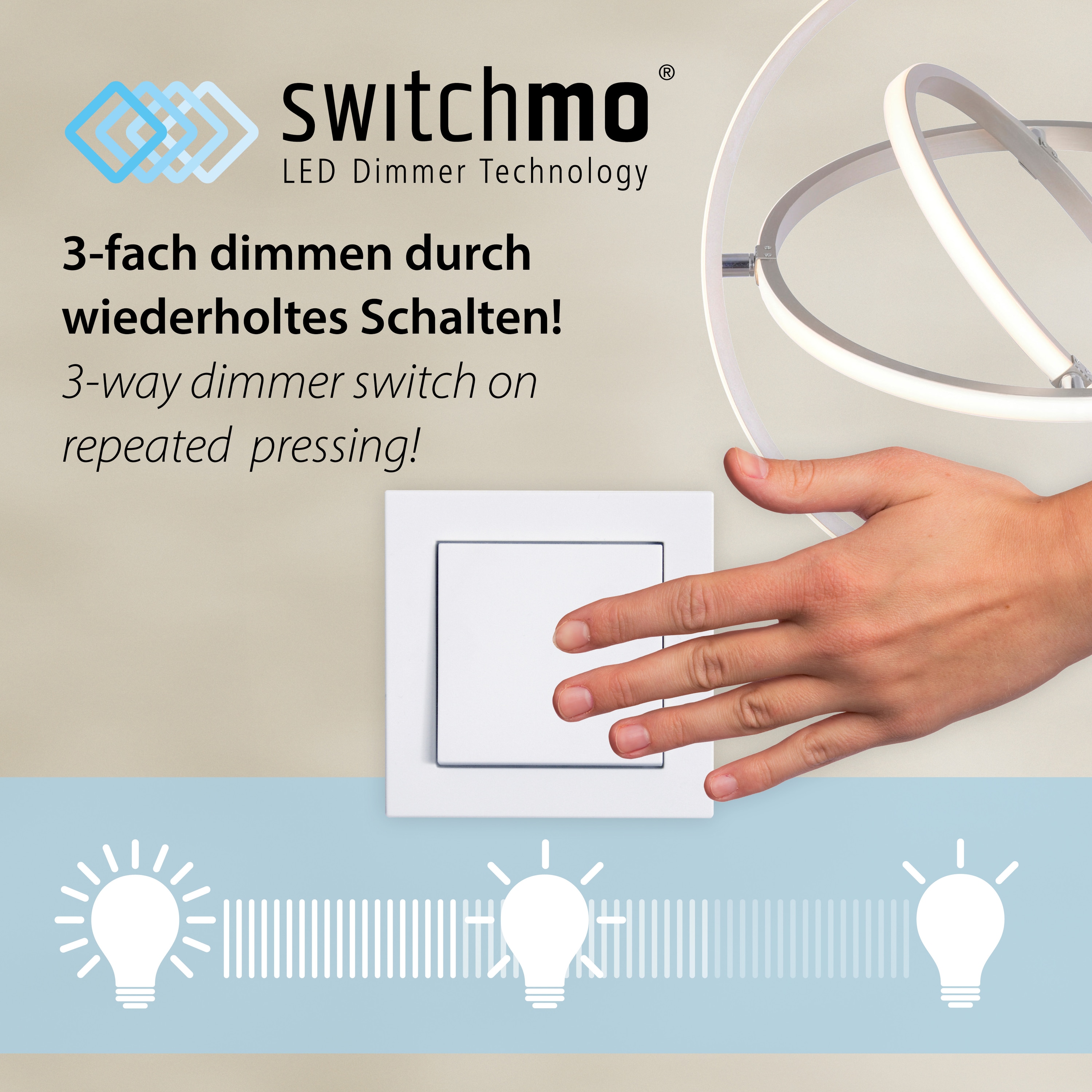 JUST LIGHT LED-Deckenleuchte 14347-15 grau, 29 W, 3400 lm, 3000 K JUST LIGHT LED-Deckenleuchte 14347-15 grau, 29 W, 3400 lm, 3000 K
