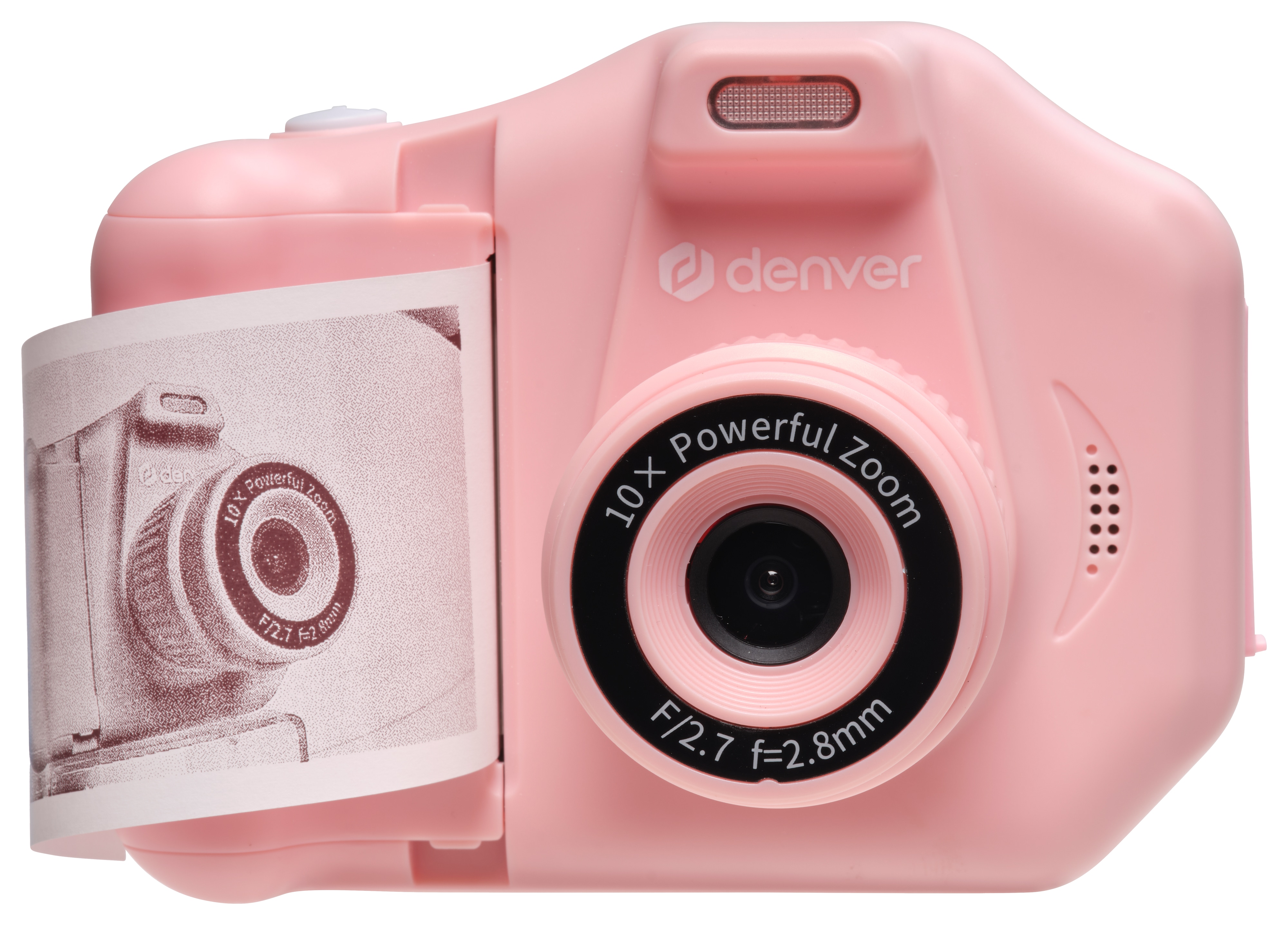 DENVER Kinder-Bildkamera KPC-1370P, inkl. Bilddrucker, pink