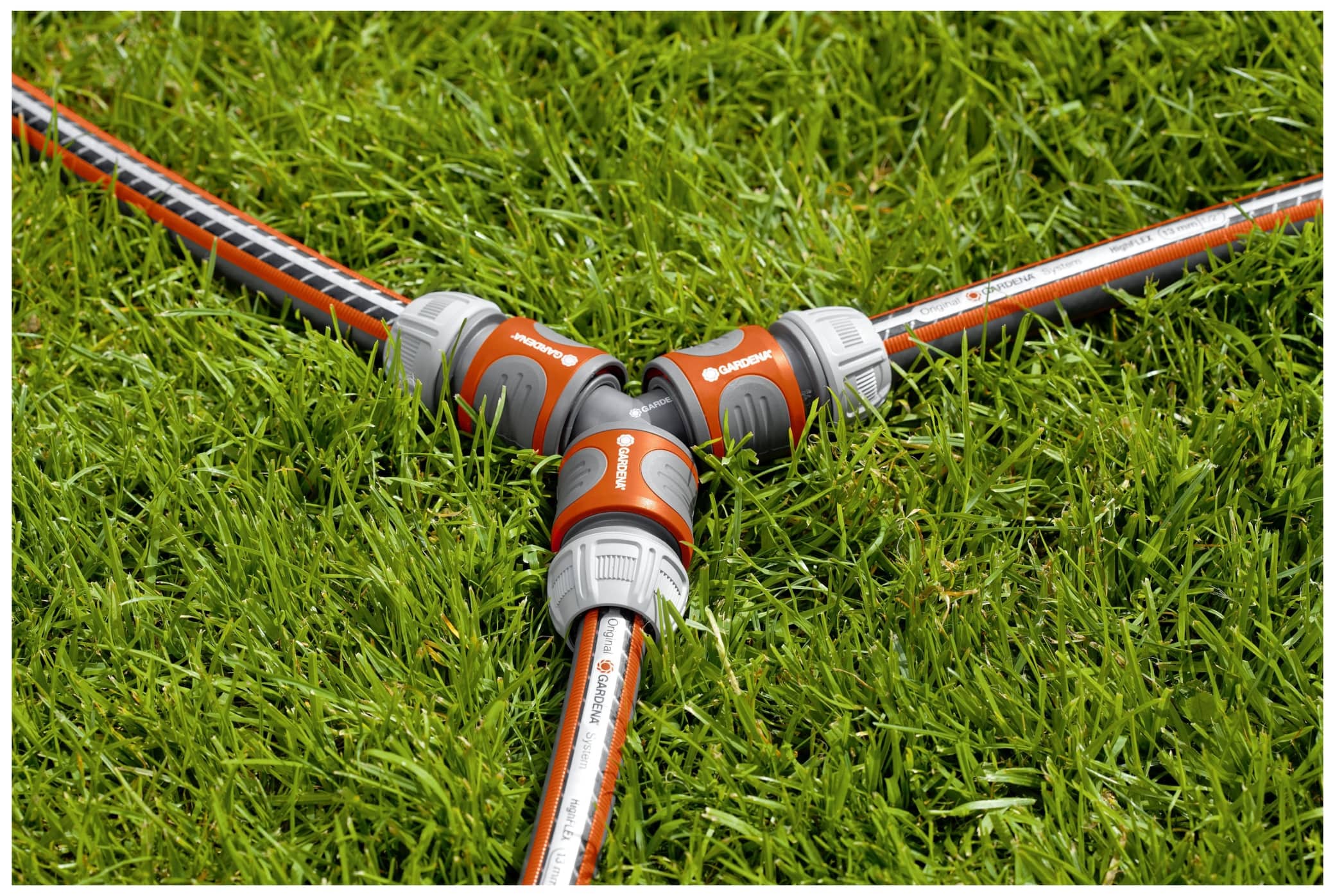 GARDENA Schnellkupplung Y-Verteiler 18287-20, 13 mm (1/2"), 15 mm (5/8")