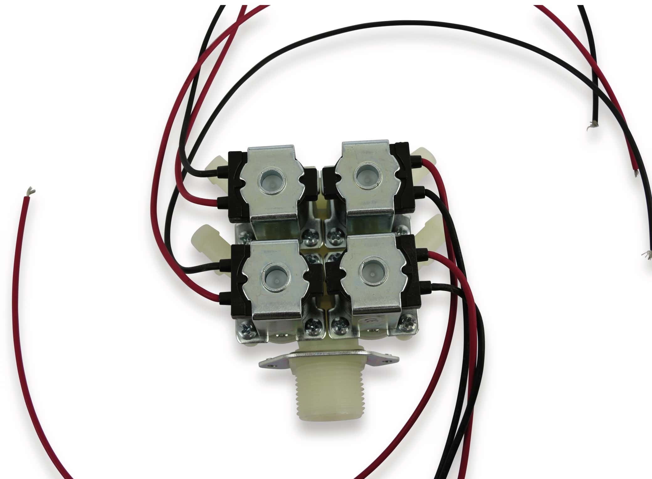 Magnetventil, 4-fach, 12V-, 0,2...10bar Magnetventil, 4-fach, 12V-, 0,2...10bar