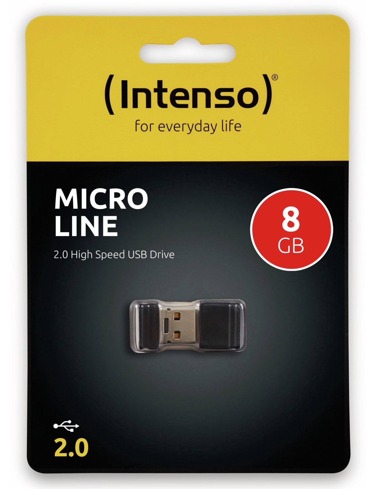 INTENSO Nano-Speicherstick Micro Line, 8 GB