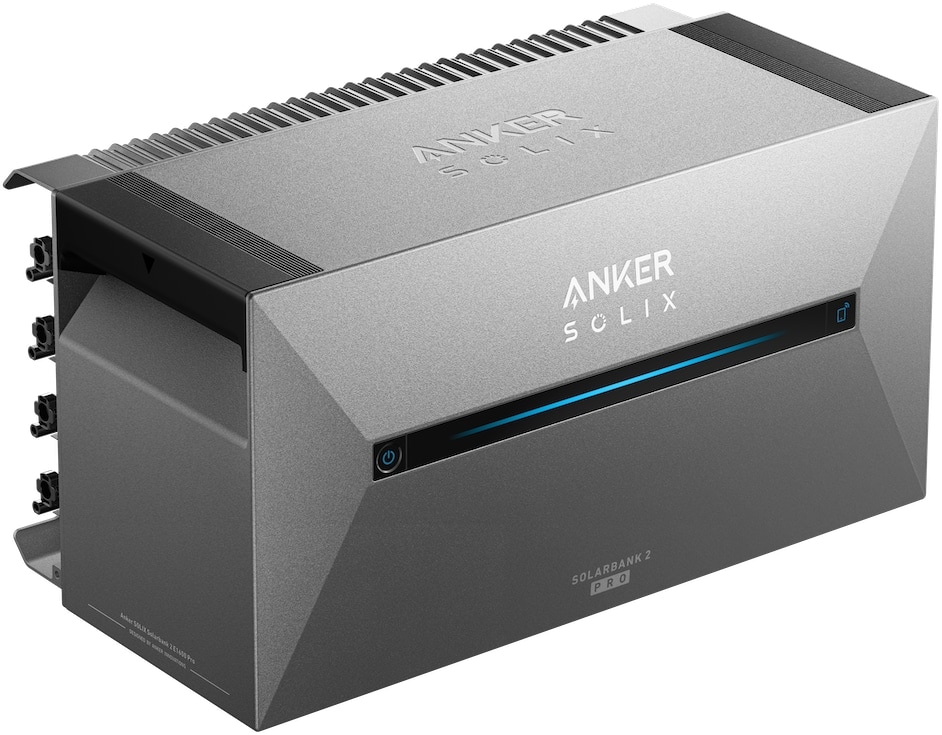 ANKER SOLIX Solarspeicher 2 E1600 Pro, 1,6kWh, Balkonkraftwerk ANKER SOLIX Solarspeicher E1600 Pro, 1,6kWh, All-in-One Balkonkraftwerk