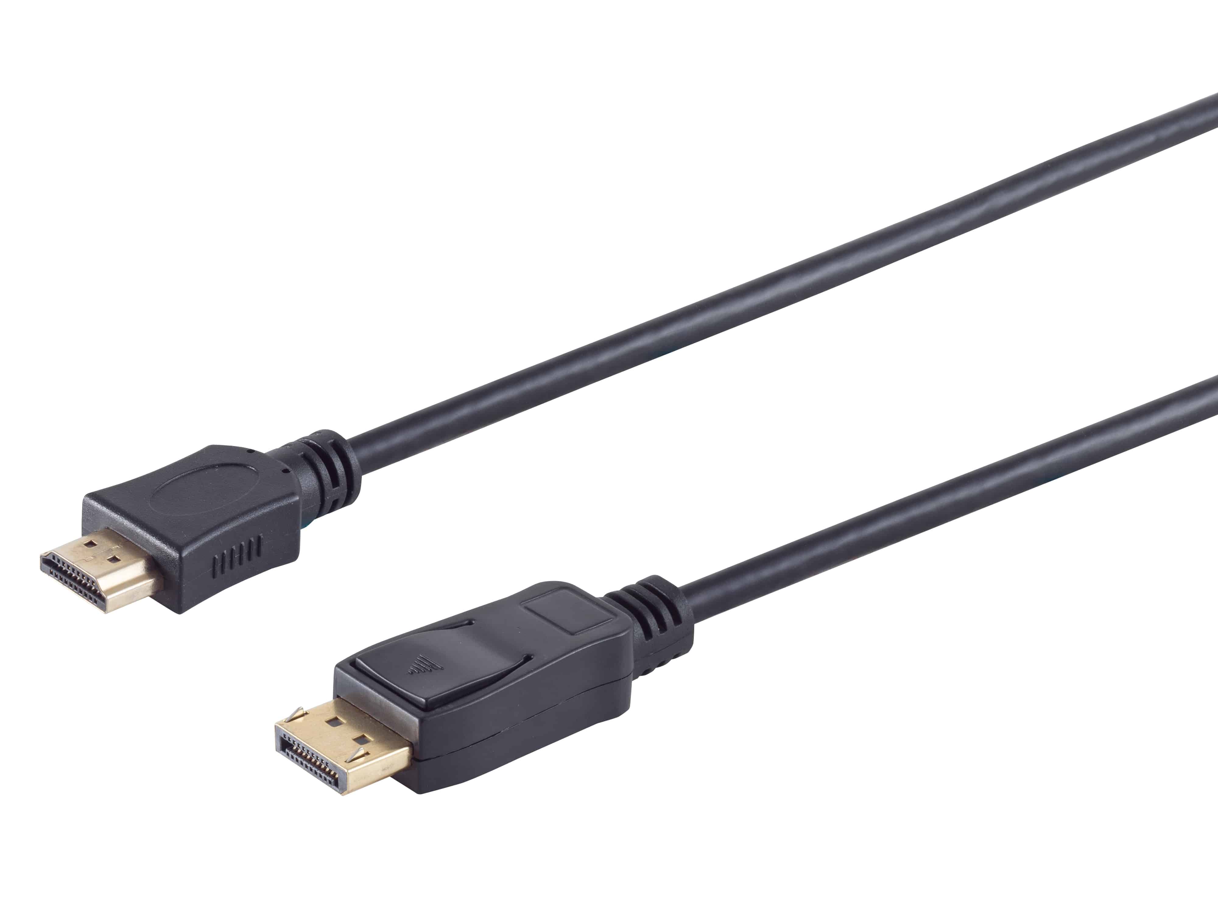 S-IMPULS DisplayPort 1.2 Adapterkabel HDMI-A 4K 3m S-IMPULS DisplayPort 1.2 Adapterkabel HDMI-A 4K 3m