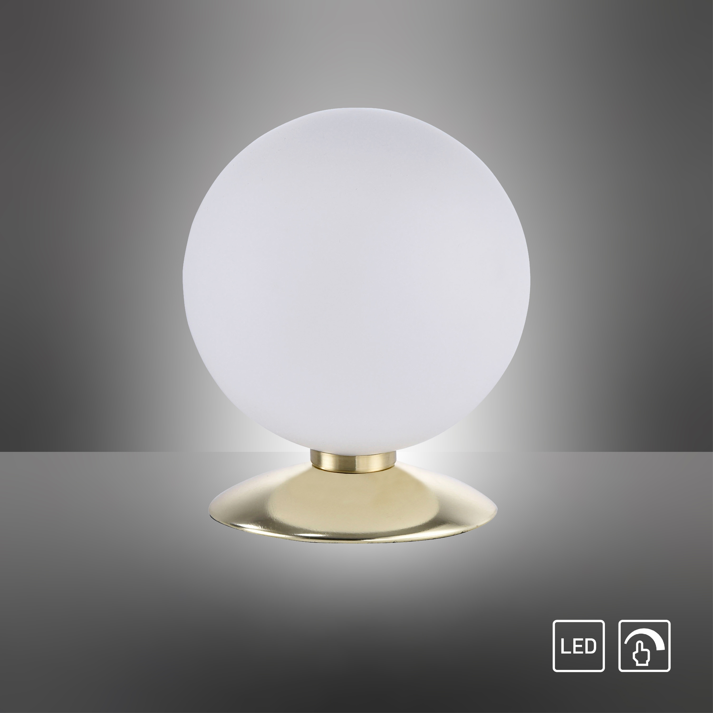 PAUL NEUHAUS LED-Tischleuchte 4013-60 messsing, G9, 3 W, 235 lm, 3000 K