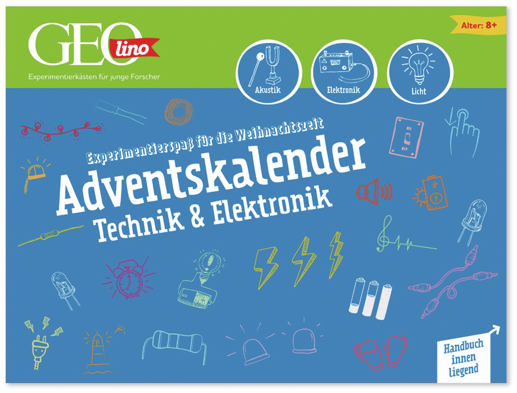 FRANZIS Adventskalender, 2020, Technik & Elektronik, GEOlino
