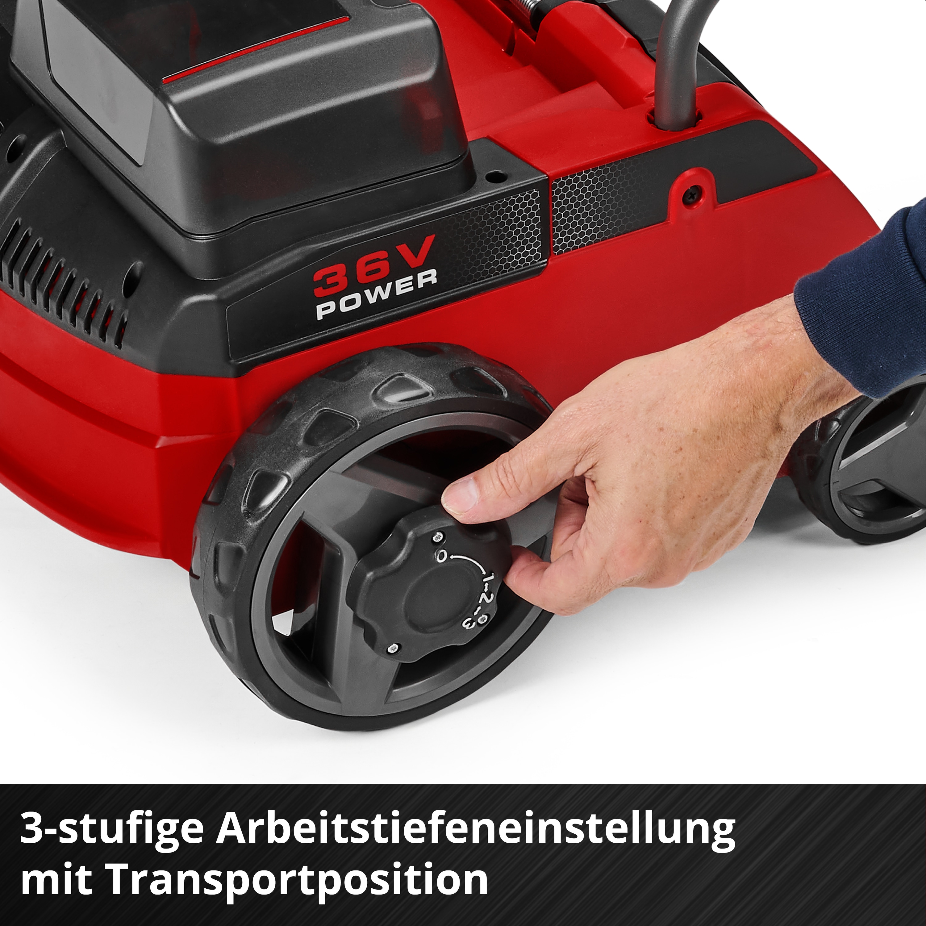 EINHELL Akku-Vertikutierer GC-SC 36/31 Li, Solo