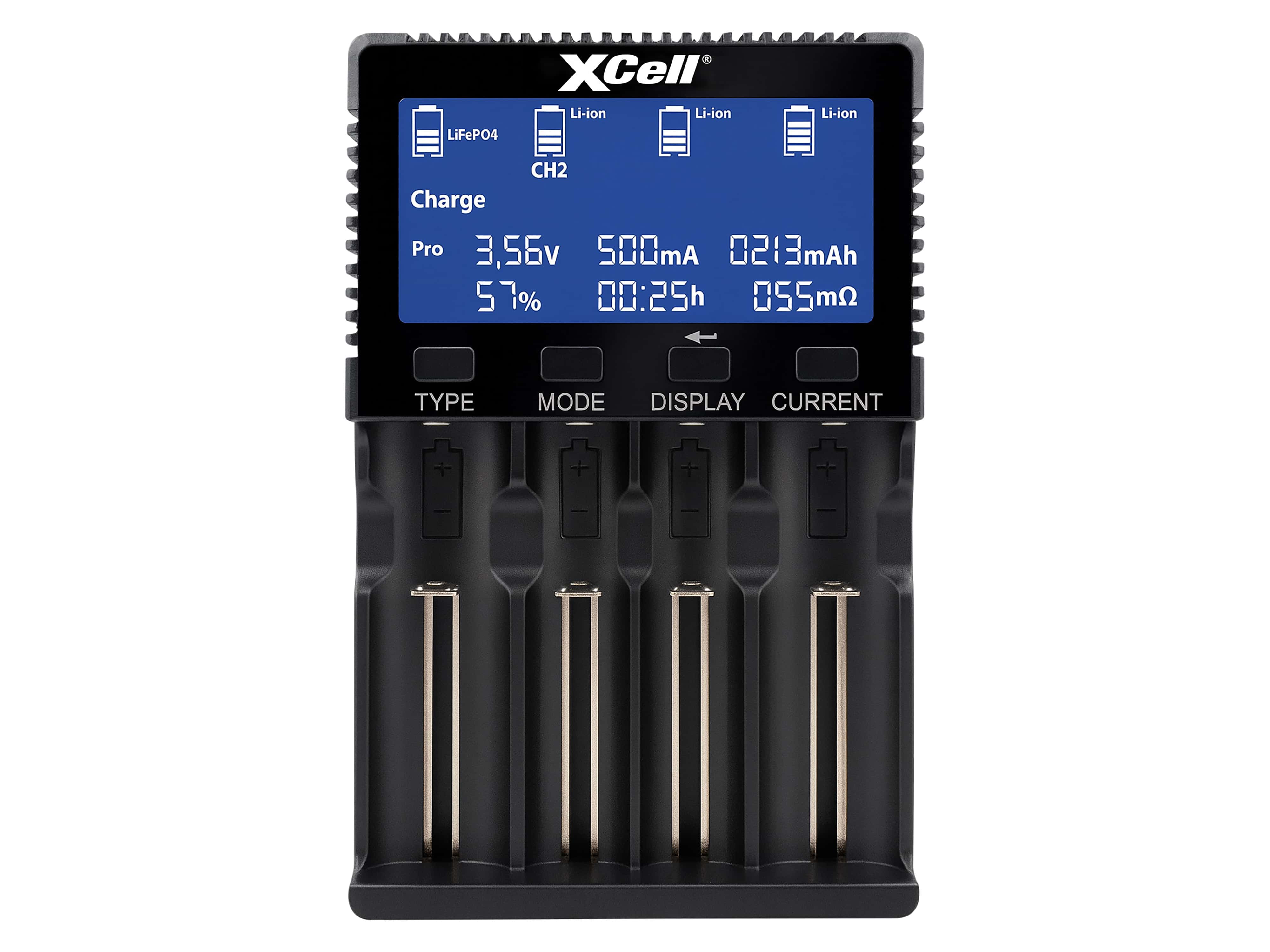 Schnellladegerät XCELL BC-X4000 P, LiFePO4, Li-Ion, Ni-Cd, Ni-MH
