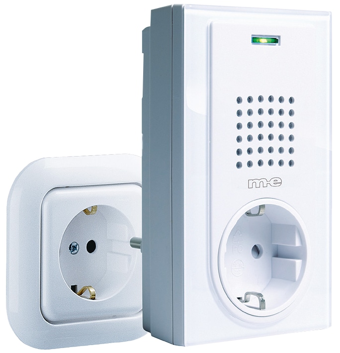 MODERN ELECTRONICS ME Funk-Gong FG-2.2, mit Durchstecker für Steckdose MODERN ELECTRONICS ME Funk-Gong FG-2.2, mit Durchstecker für Steckdose