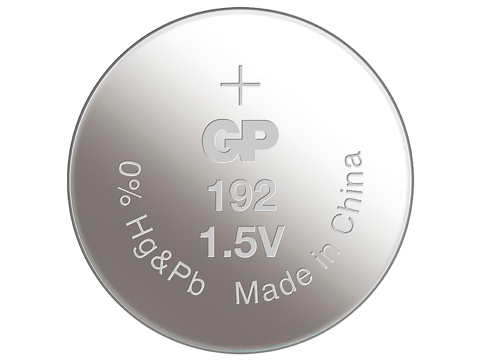 GP Ultra Plus, 192 Alkaline Knopfzelle, 1,5 V, 10 Stück