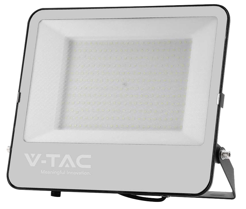 V-TAC LED-Fluter VT-44105, EEK: B, 200 W, 37000 lm, 4000 K, IP65, schwarz