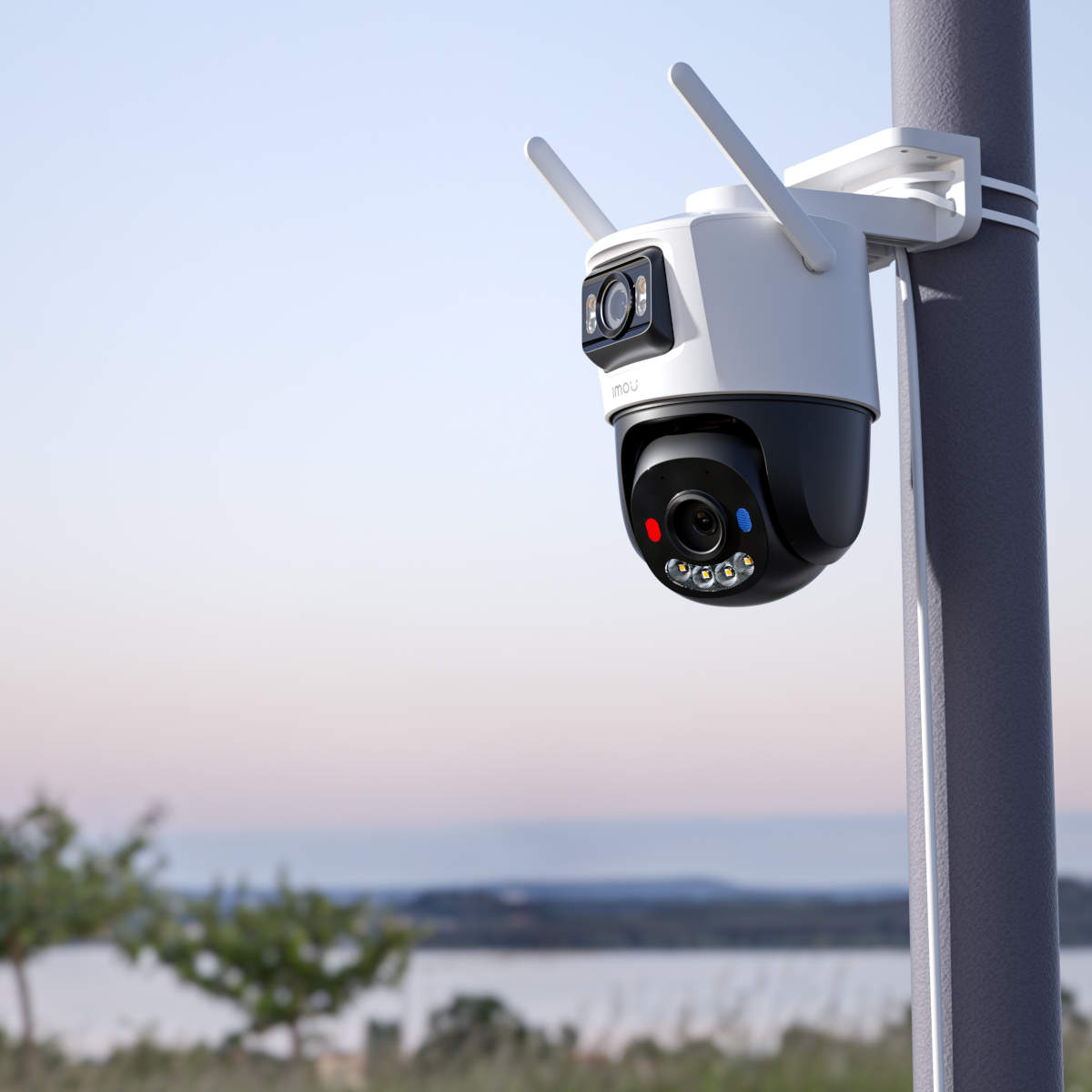 IMOU Überwachungskamera Cruiser Dual 2 Pro, außen, weiß