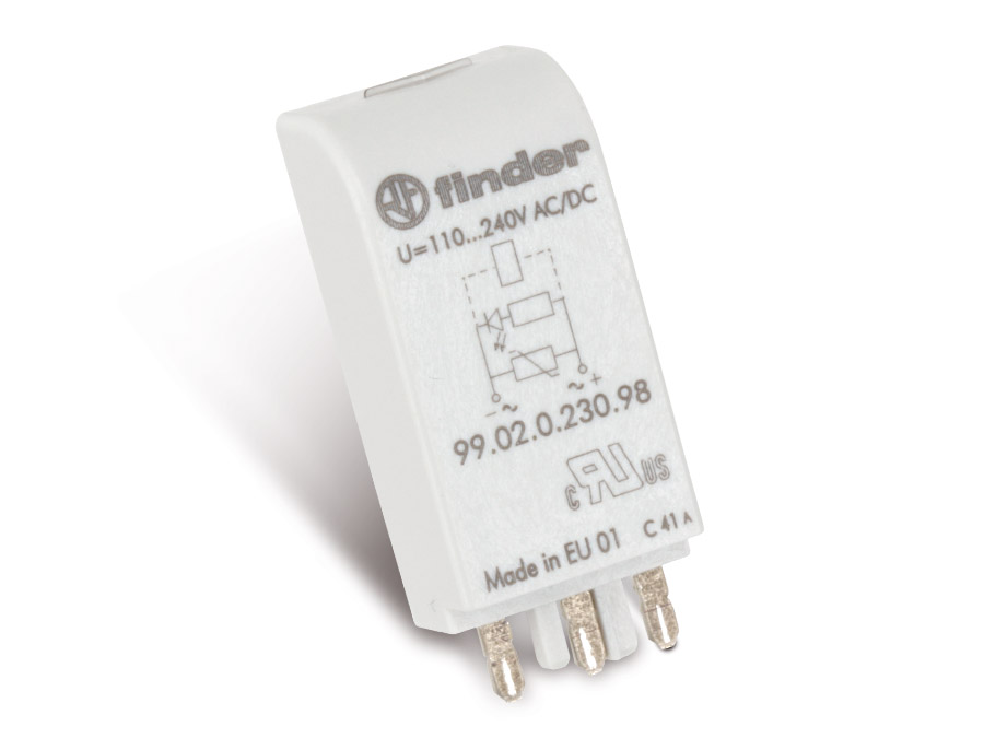 FINDER Varistor-/LED-Modul 99.02.0.230.98
