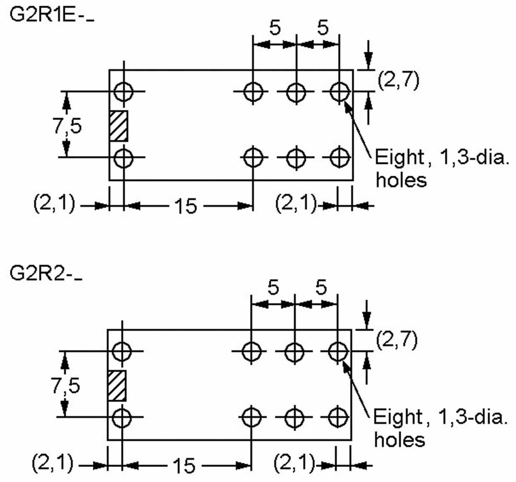 OMRON Relais G2R1E-12, print, 1xUM, 12 V-, 16 A
