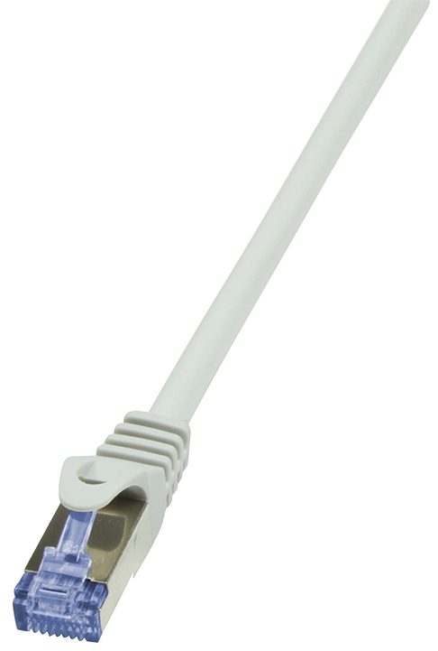 LOGILINK Patchkabel PrimeLine CAT.6A mit Cat.7 Rohkabel S/FTP grau 5m