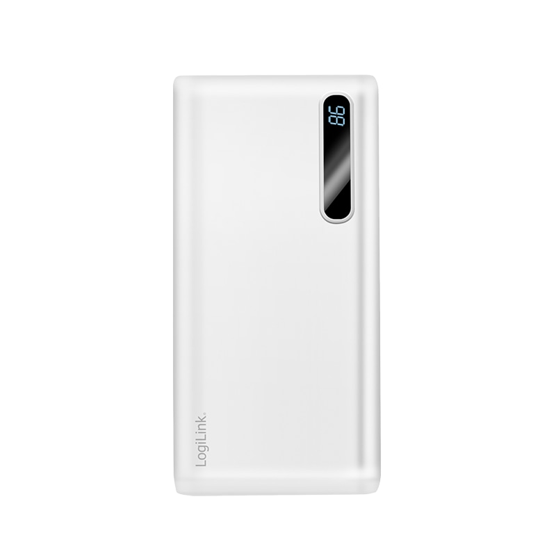 LOGILINK Powerbank PA0280W, 10.000 mAh, weiß LOGILINK Powerbank PA0280W, 10.000 mAh, weiß