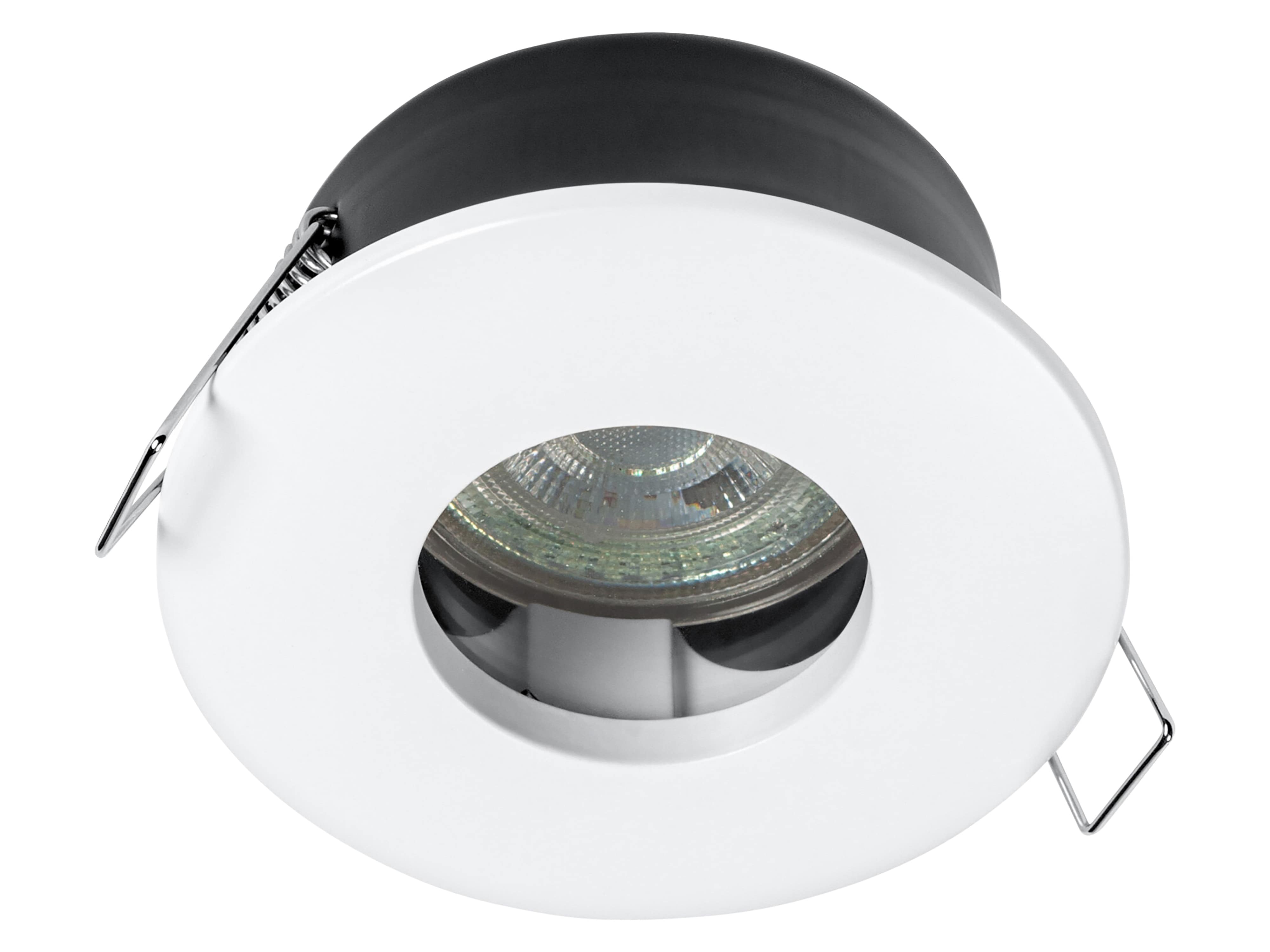 OSRAM Deckeneinbauleuchte mit GU10-Lampe, 4,3W, 280lm, 2700K, IP65, warmweiß OSRAM Deckeneinbauleuchte mit GU10-Lampe, 4,3W, 280lm, 2700K, IP65, warmweiß