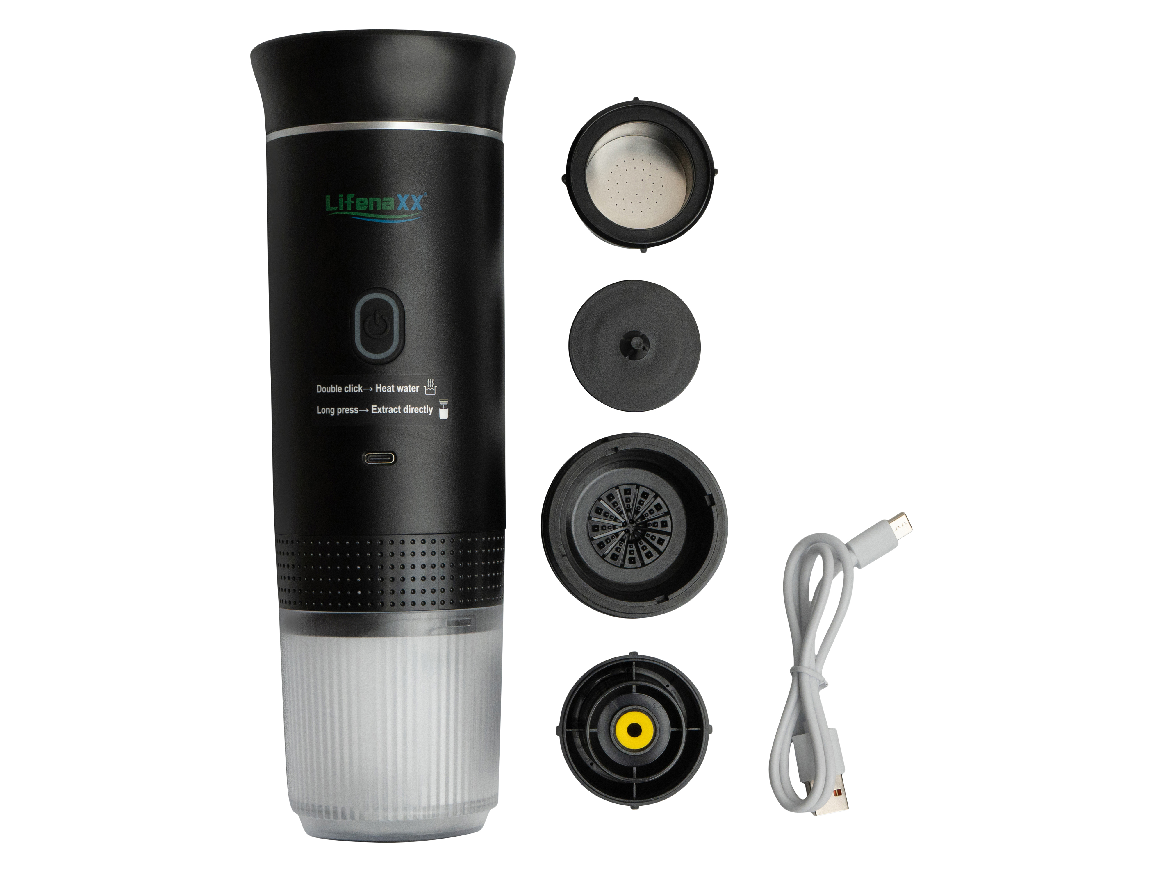 LIFENAXX Kaffeemaschine LX-060 Kaffee To Go