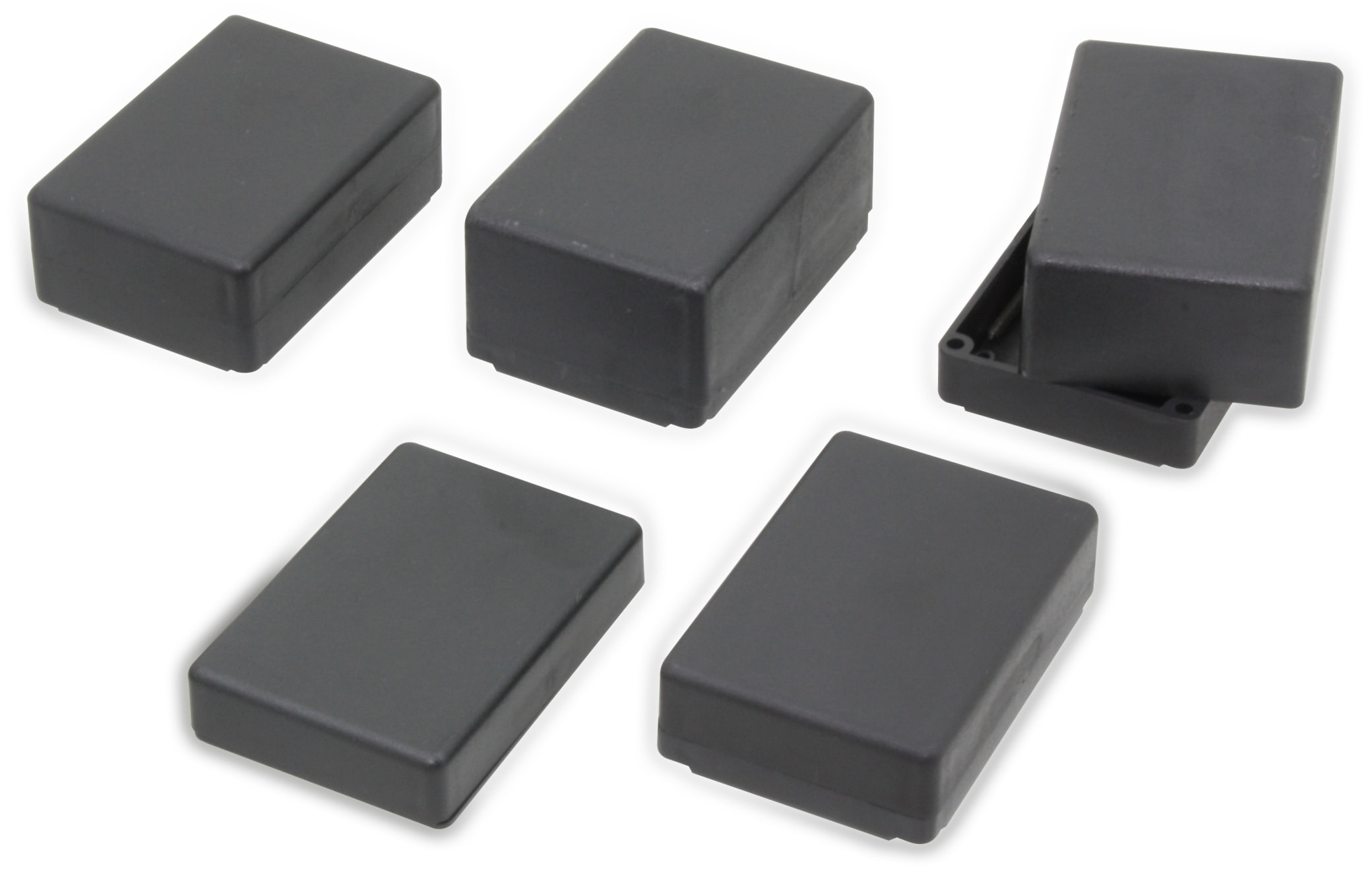 DONAU ELEKTRONIK Kunststoff Kleingehäuse KG41M, schwarz DONAU ELEKTRONIK Kunststoff Kleingehäuse KG41M, schwarz