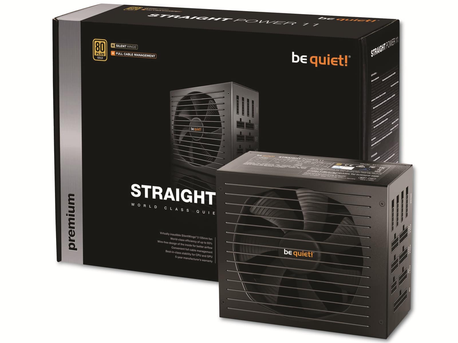 BE QUIET! PC-Netzteil Straight Power 11, 750W, 80+ Gold