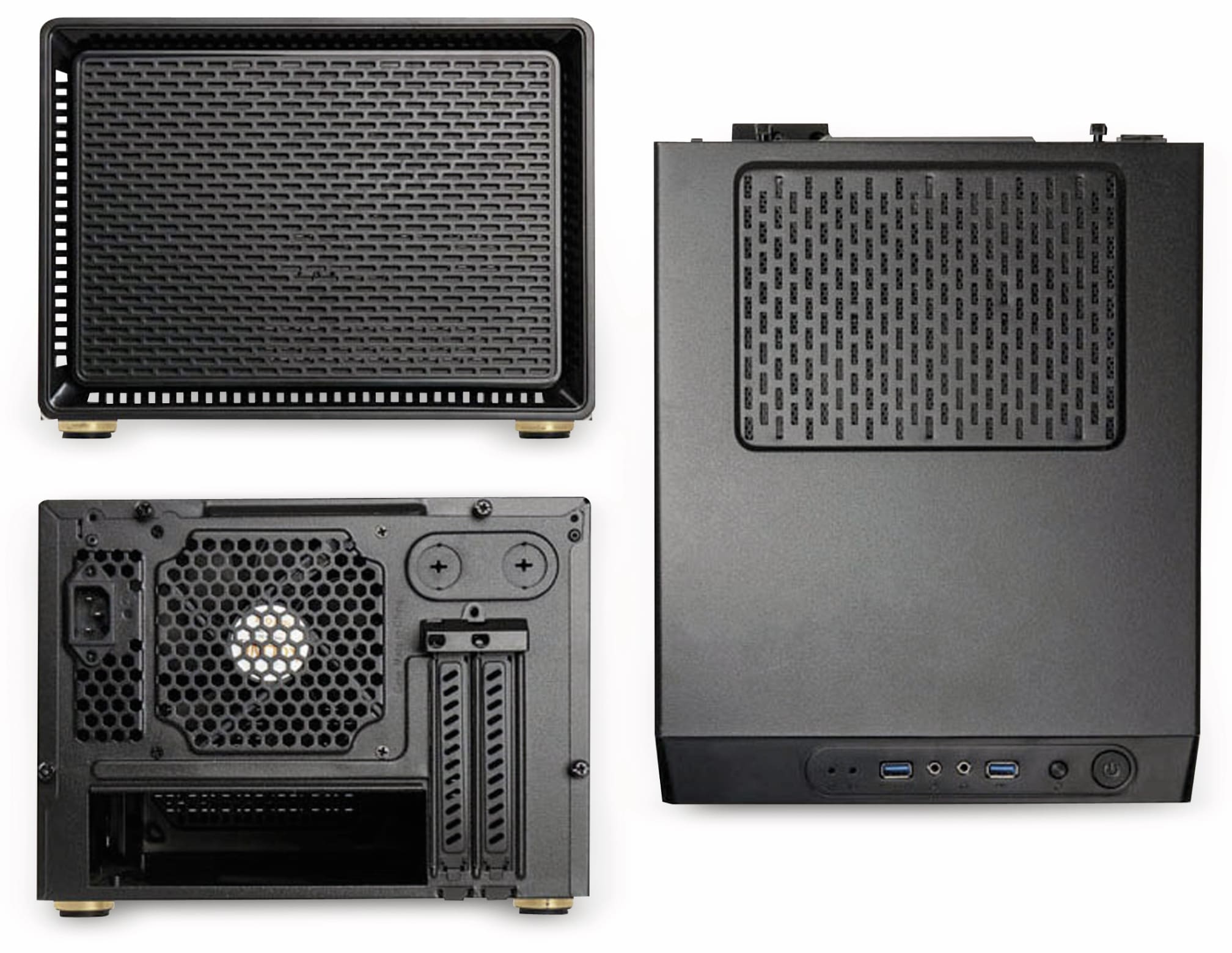KOLINK PC-Gehäuse Satellite, Mini-ITX, schwarz