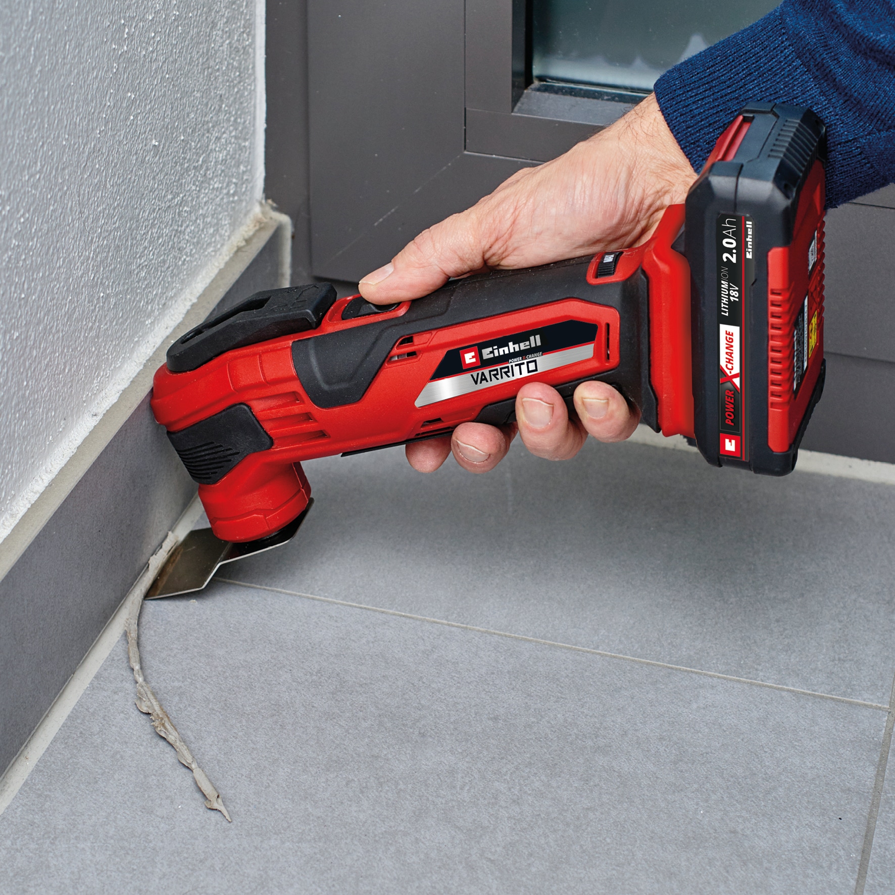 EINHELL Akku-Multifunktionswerkzeug VARRITO 18 Li Kit (1x 4,0 Ah)