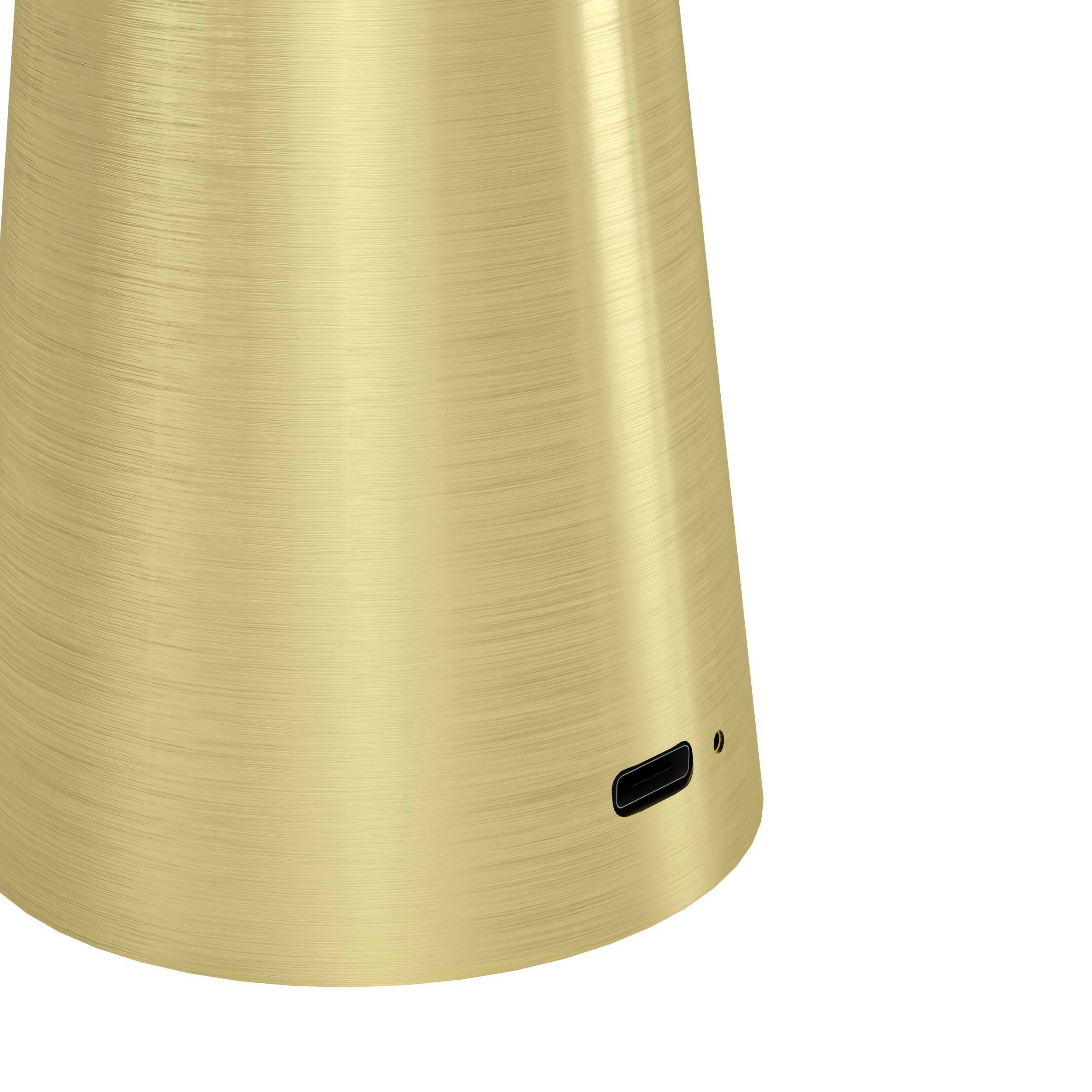 EGLO LED-Akku-Tischleuchte 900923 messing, 2,8 W, 270 lm CCT, IP54 EGLO LED-Tischleuchte 900923 messing, 2,8 W, 270 lm CCT, IP54